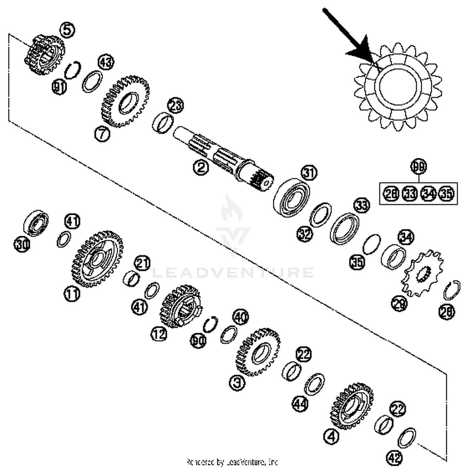 Transmission II - Countershaft