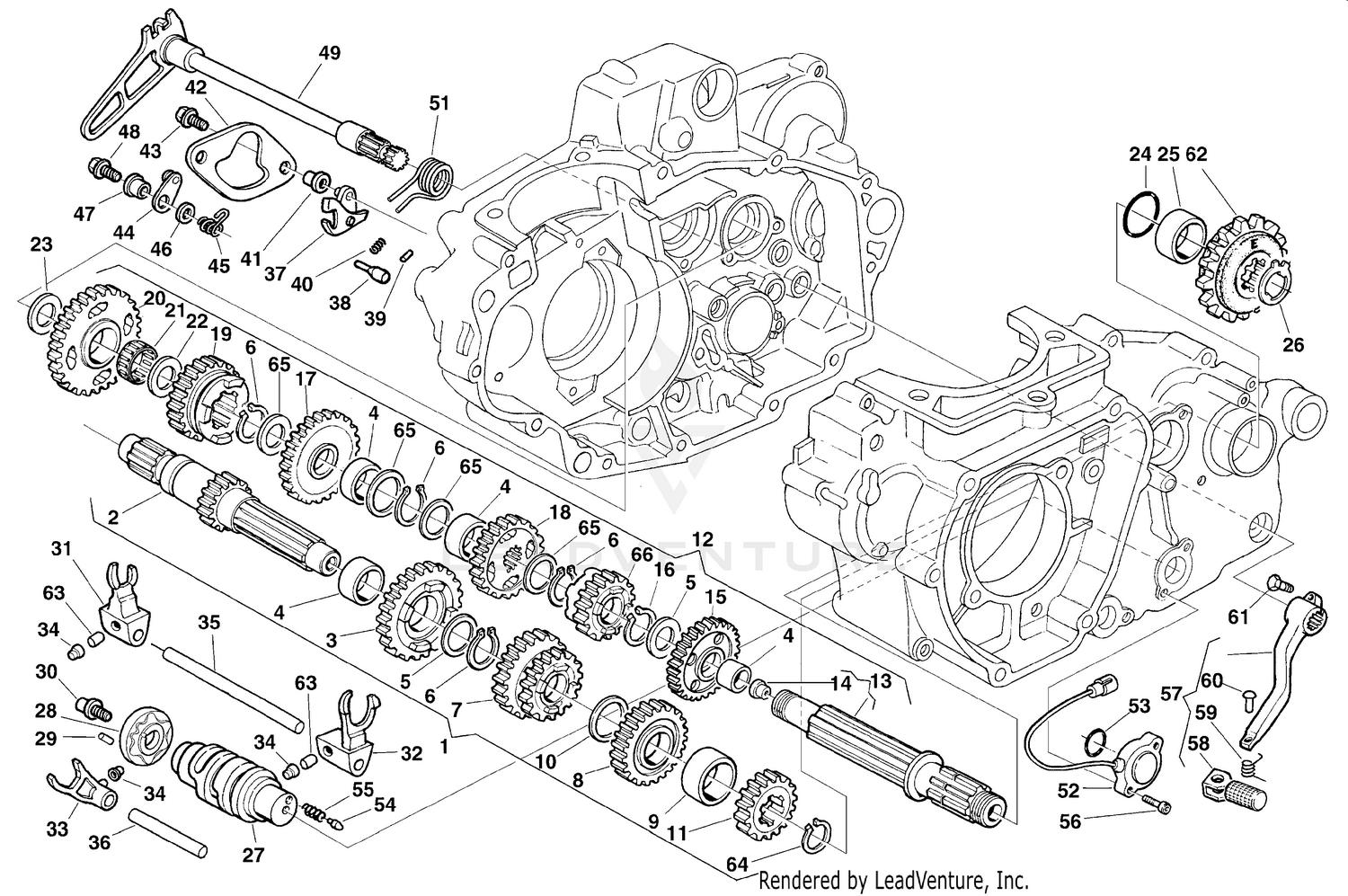 Transmission, Shifter