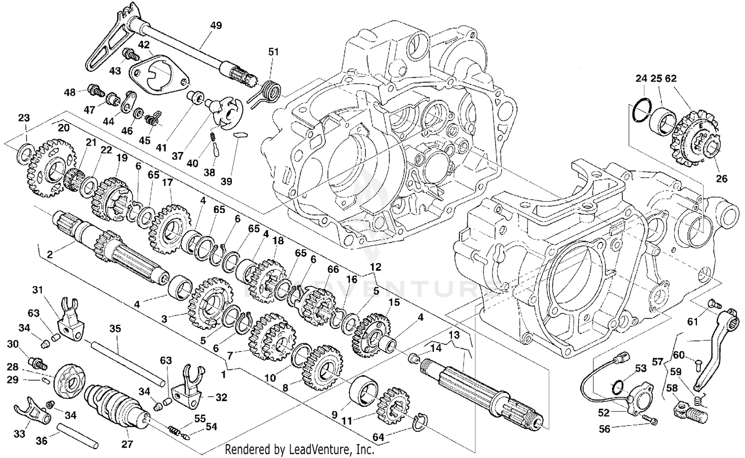 Transmission, Shifter