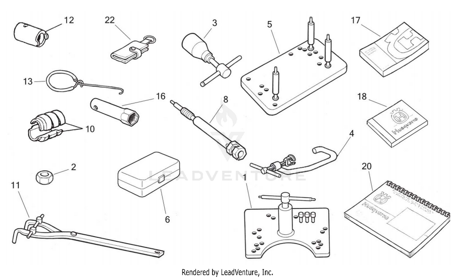 Service Tools, Manuals and Catalog
