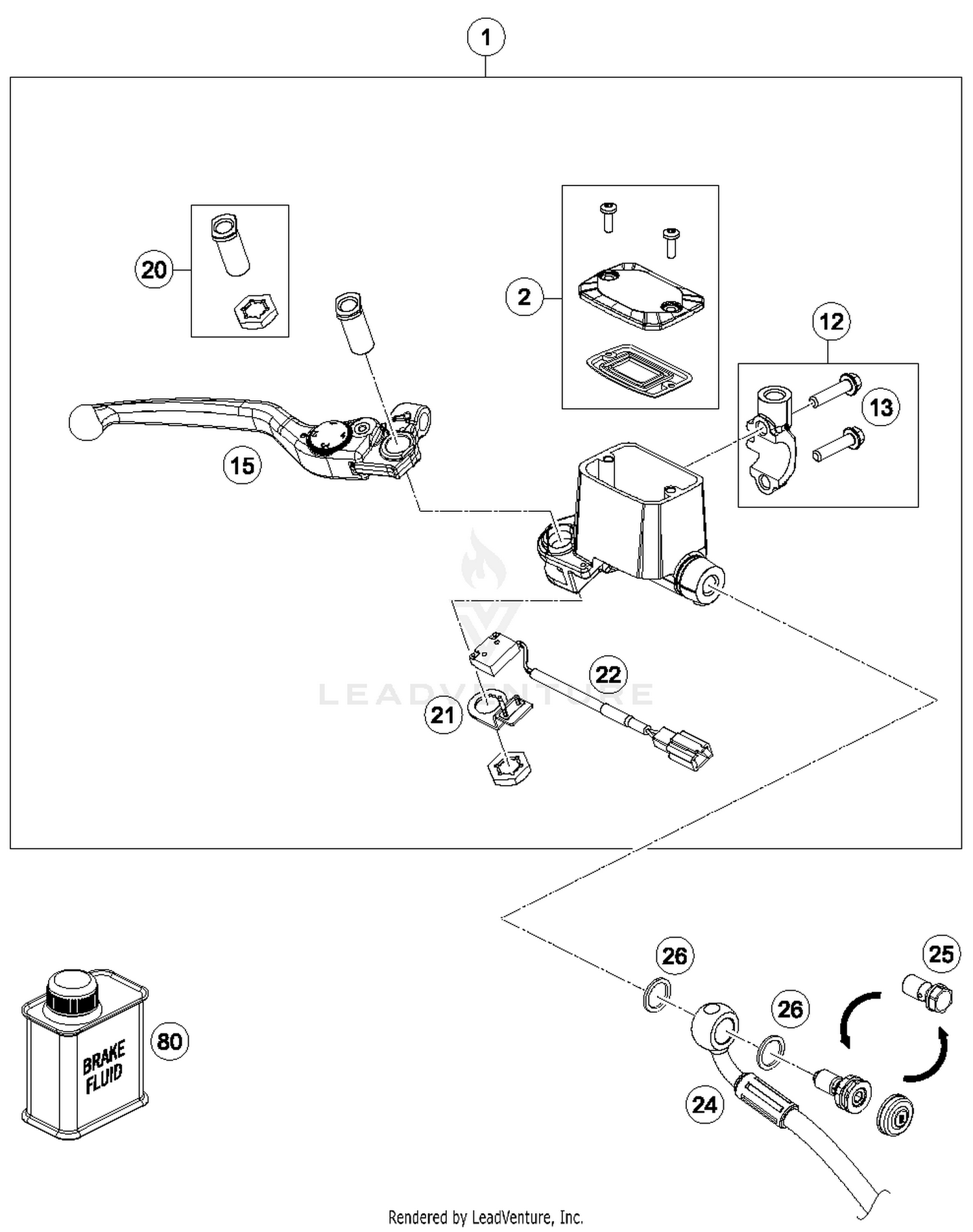 Hand Brake Cylinder