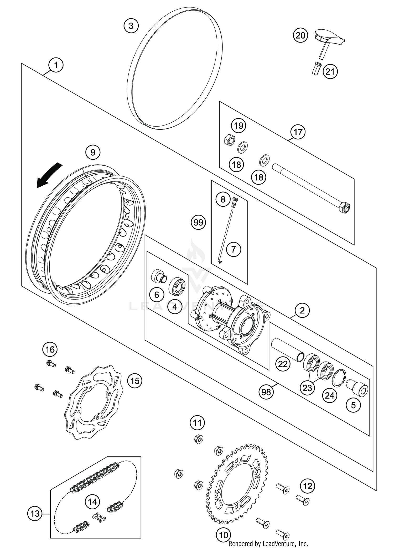 REAR WHEEL