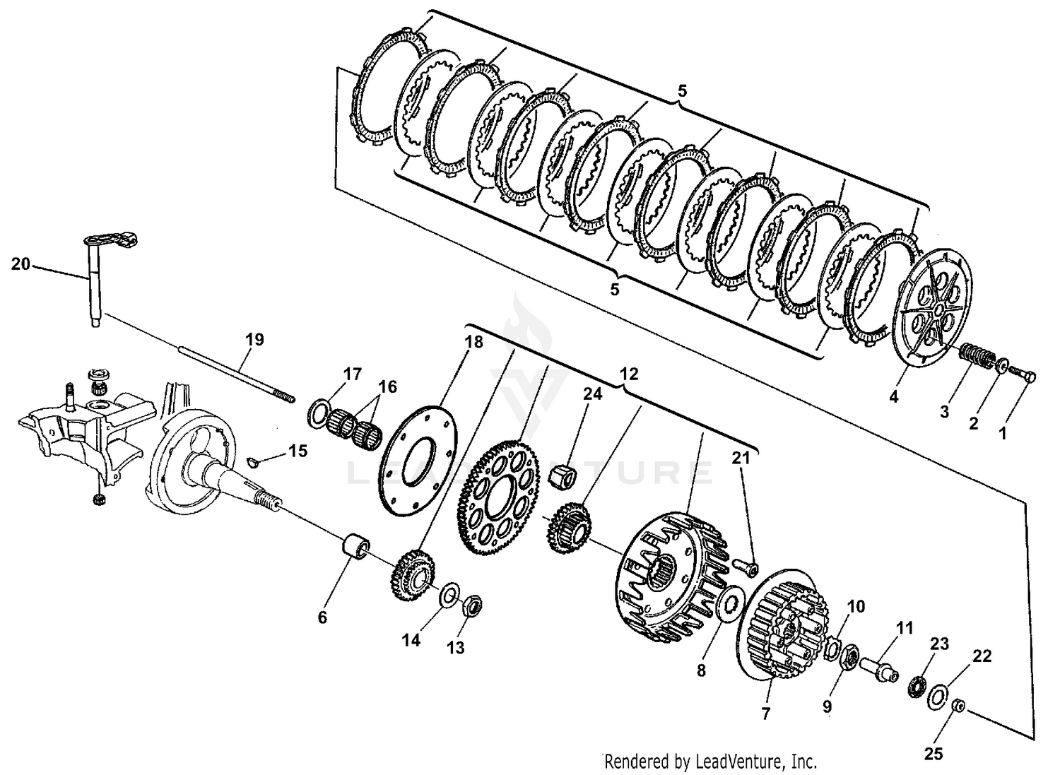 Clutch, Primary Drive
