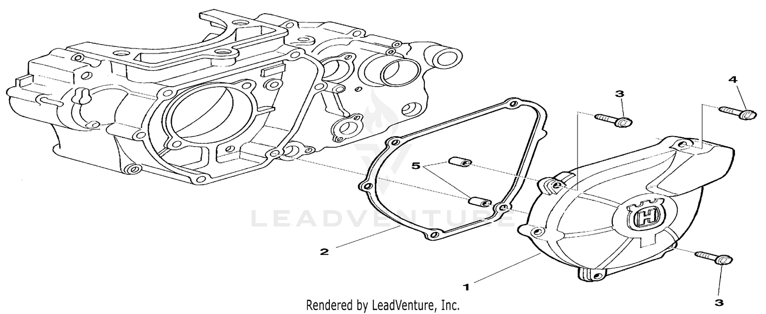 L.H. Half Crankcase Covers