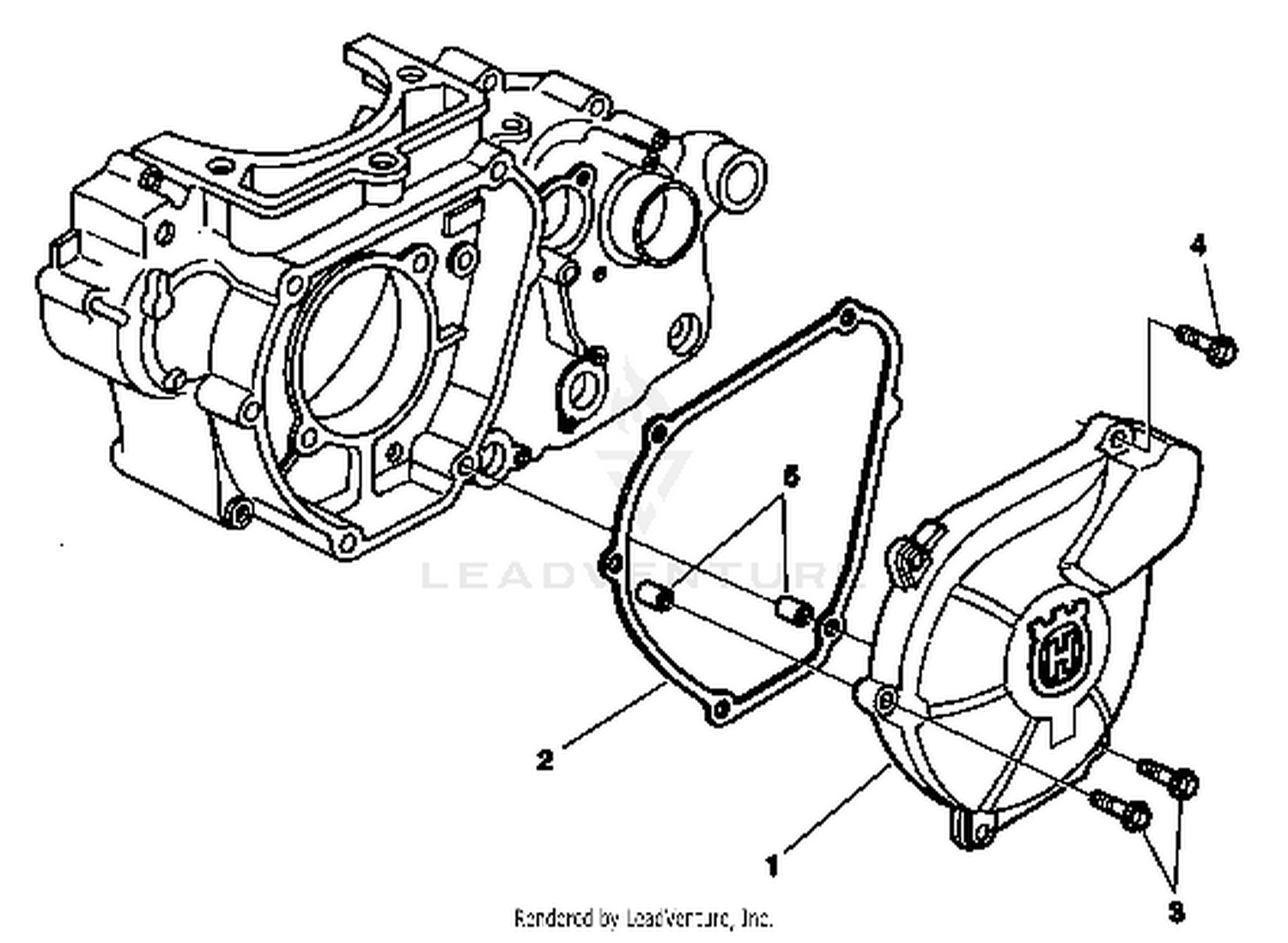 L.H. Half Crankcase Covers