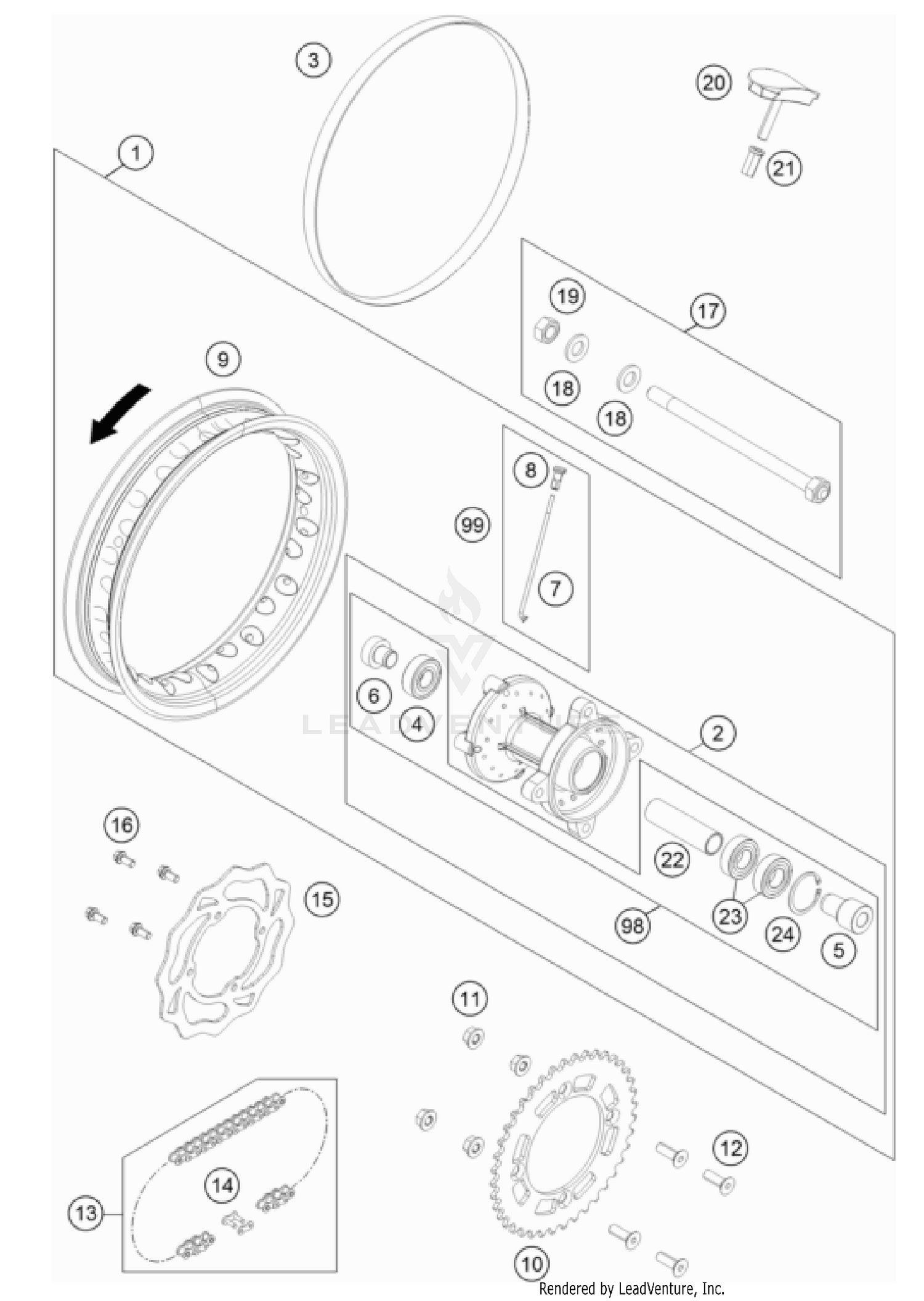REAR WHEEL