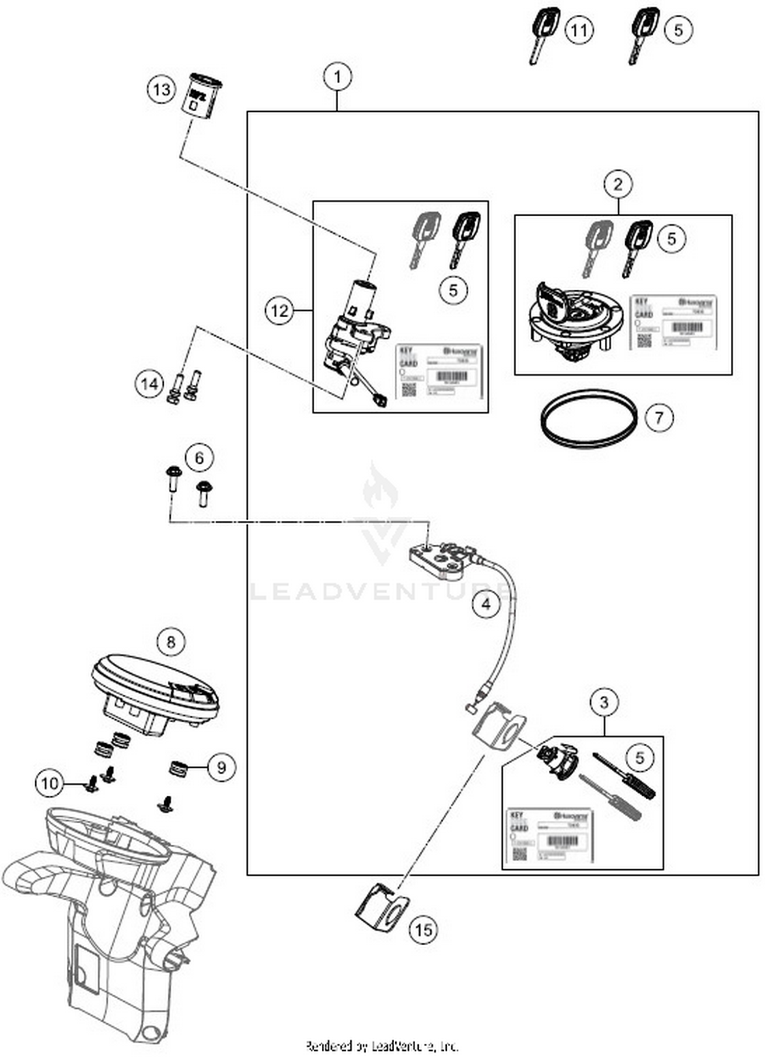 INSTRUMENTS / LOCK SYSTEM