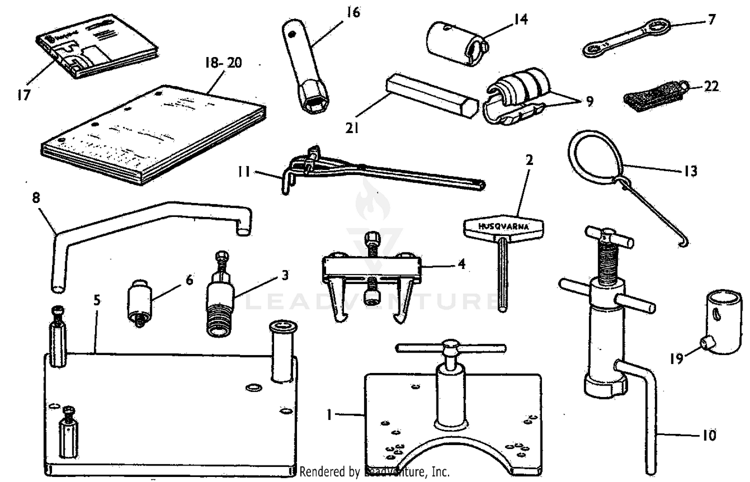 Service Tools, Manuals And Catalogs
