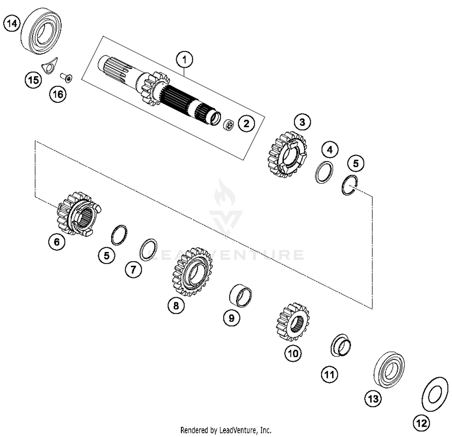 Transmission I - Main Shaft