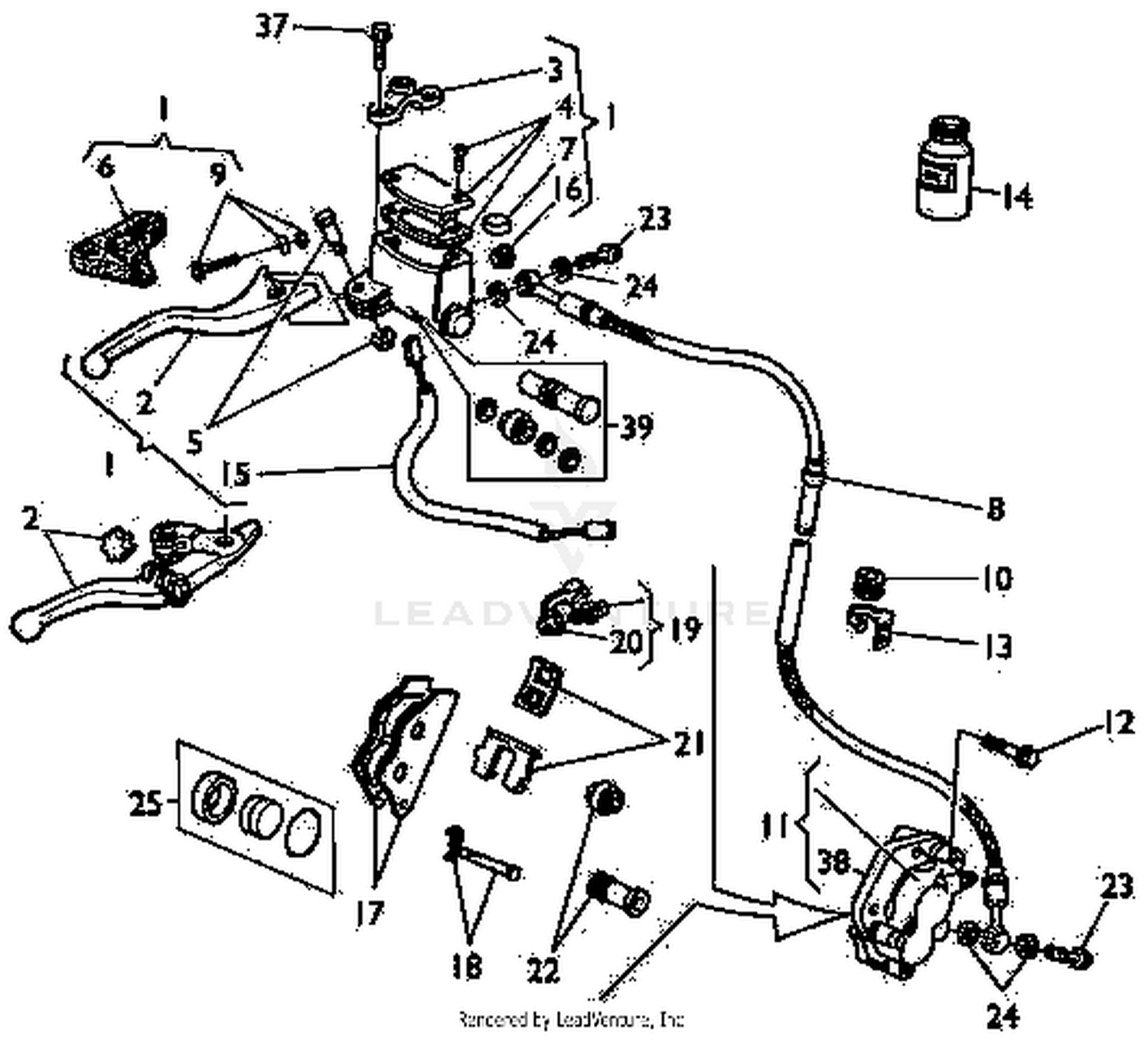 Front Hydraulic Brake