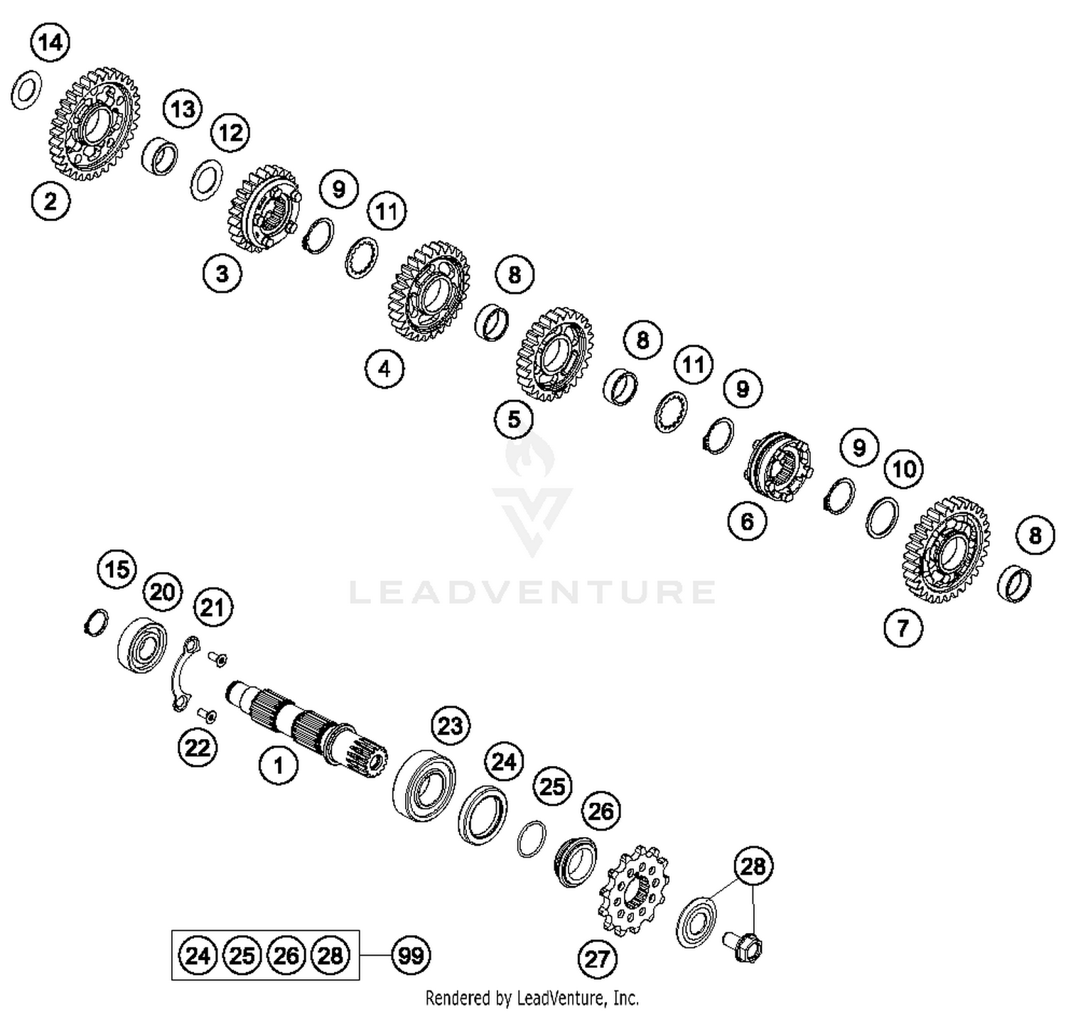 Transmission II - Countershaft