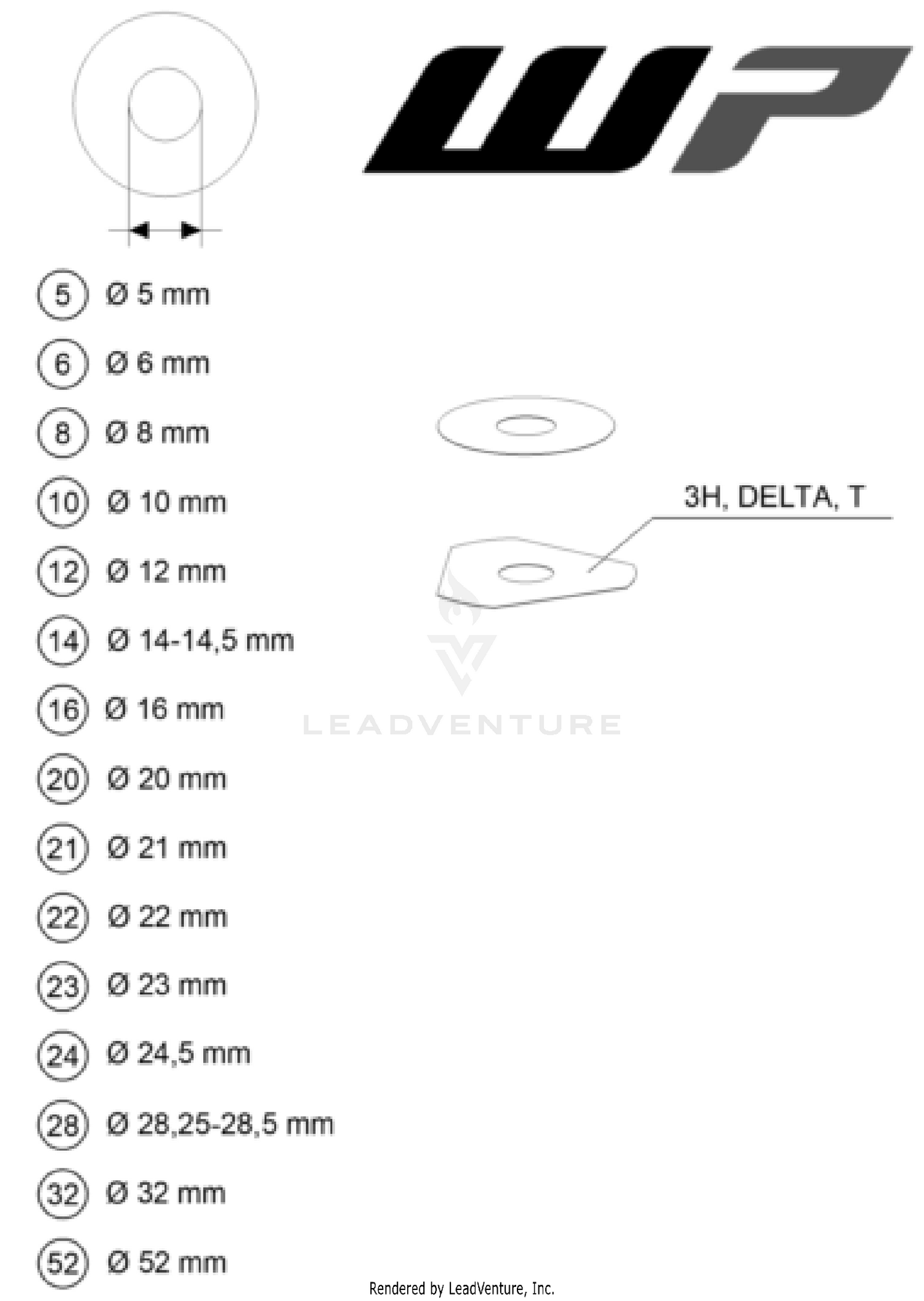 WP SHIMS FOR SETTING