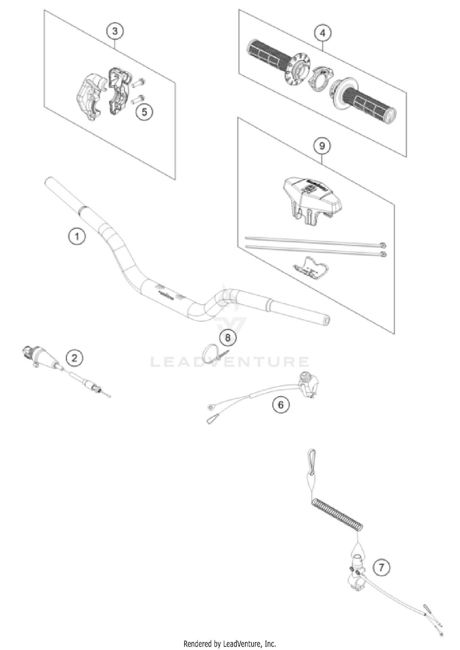 HANDLEBAR, CONTROLS