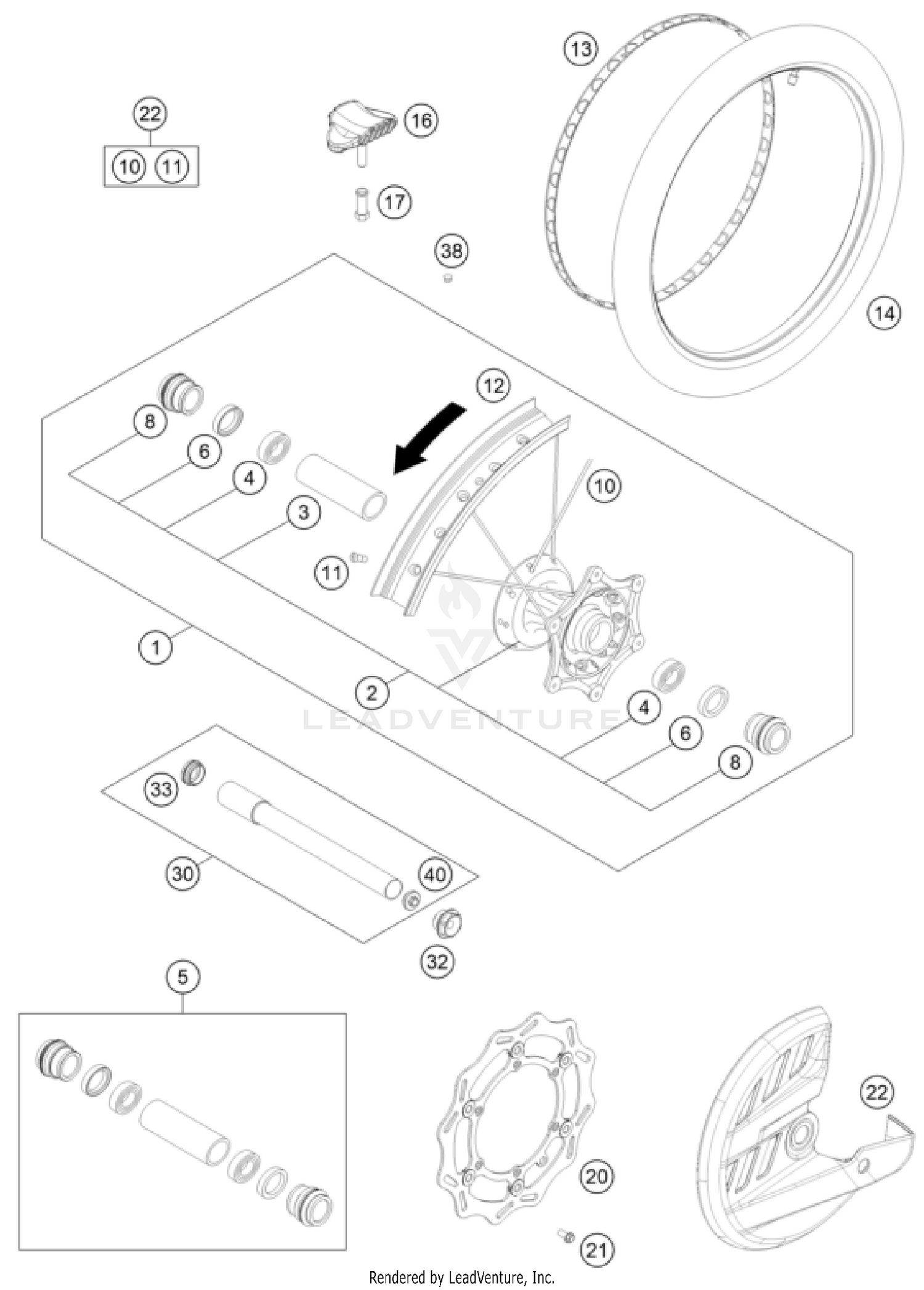 FRONT WHEEL