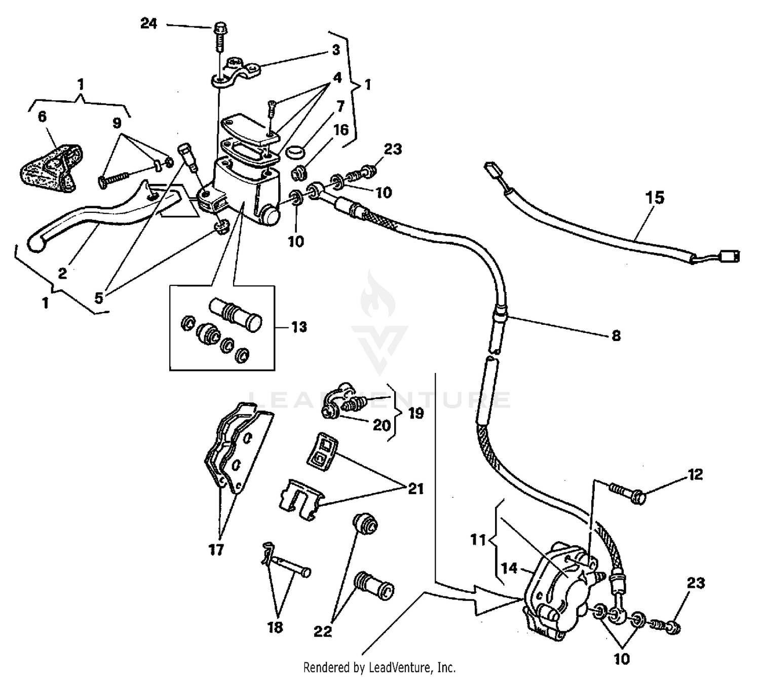 Front Hydraulic Brake