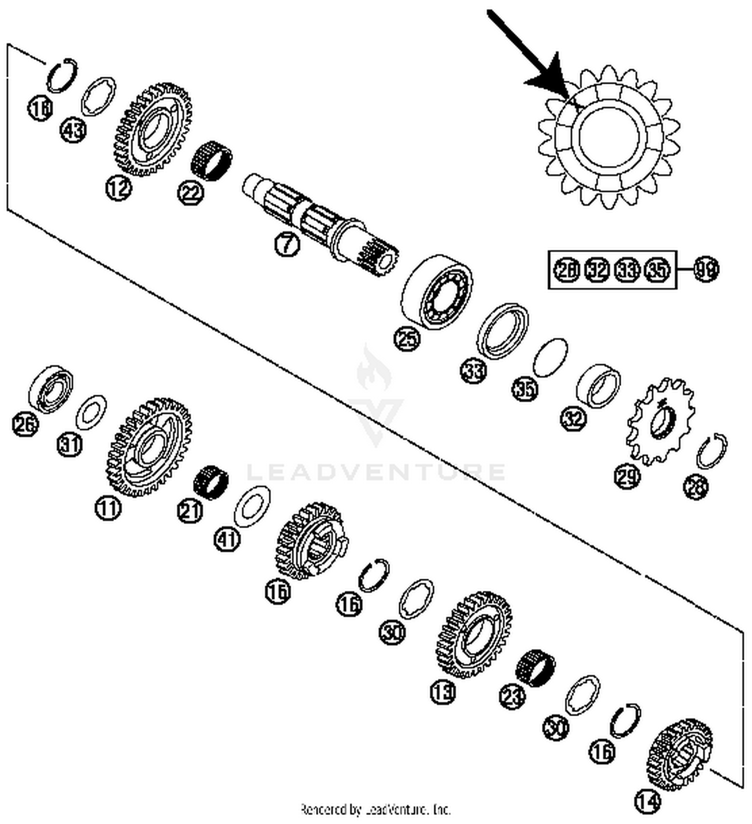 Transmission II - Countershaft