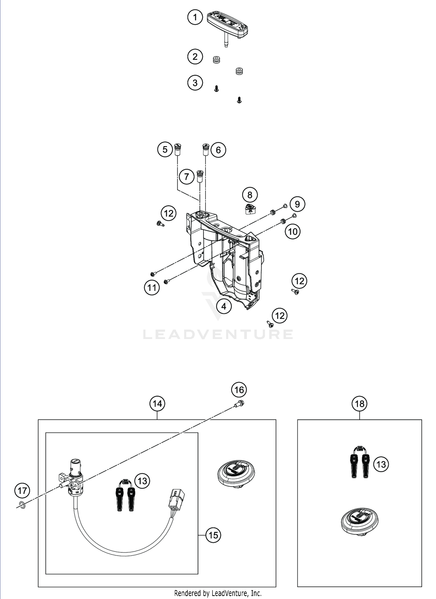 INSTRUMENTS / LOCK SYSTEM