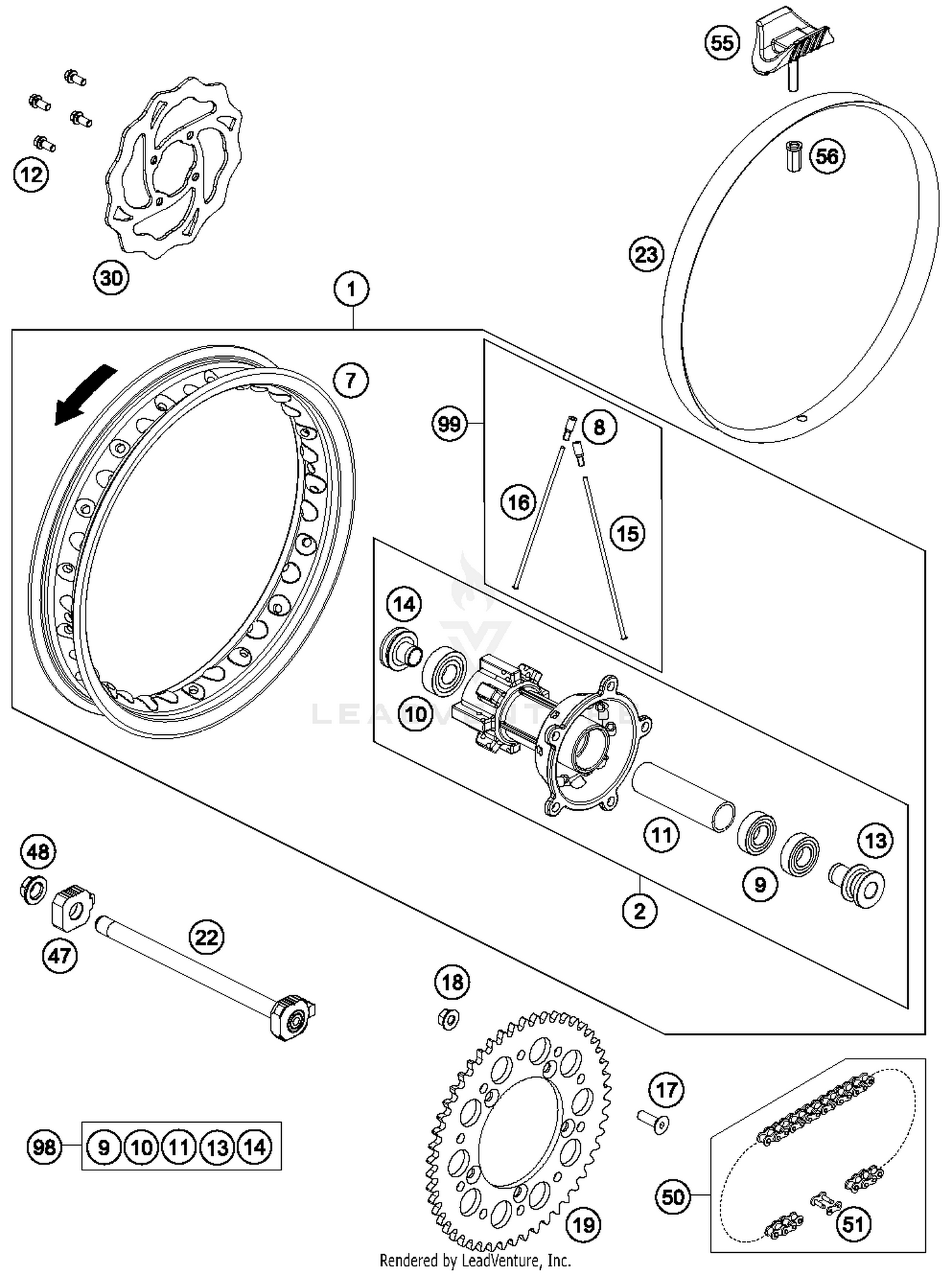 Rear Wheel