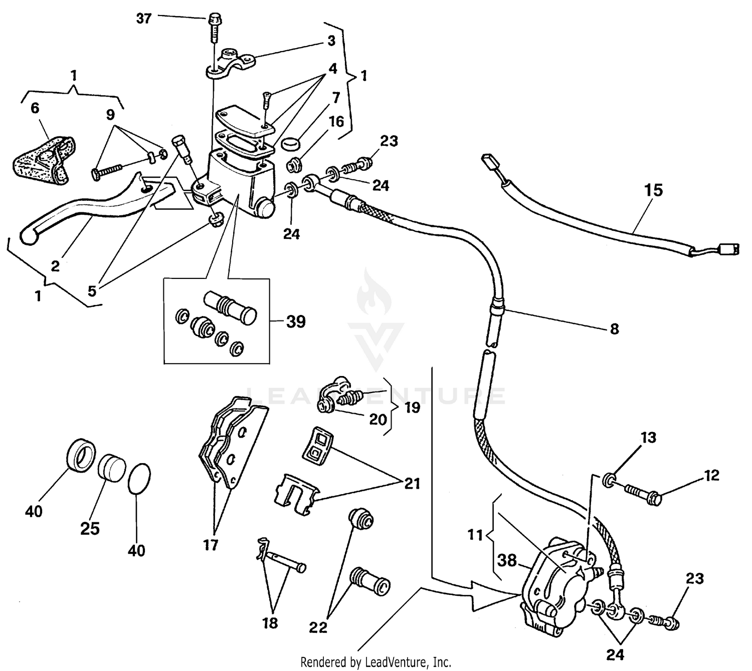 Front Hydraulic Brake
