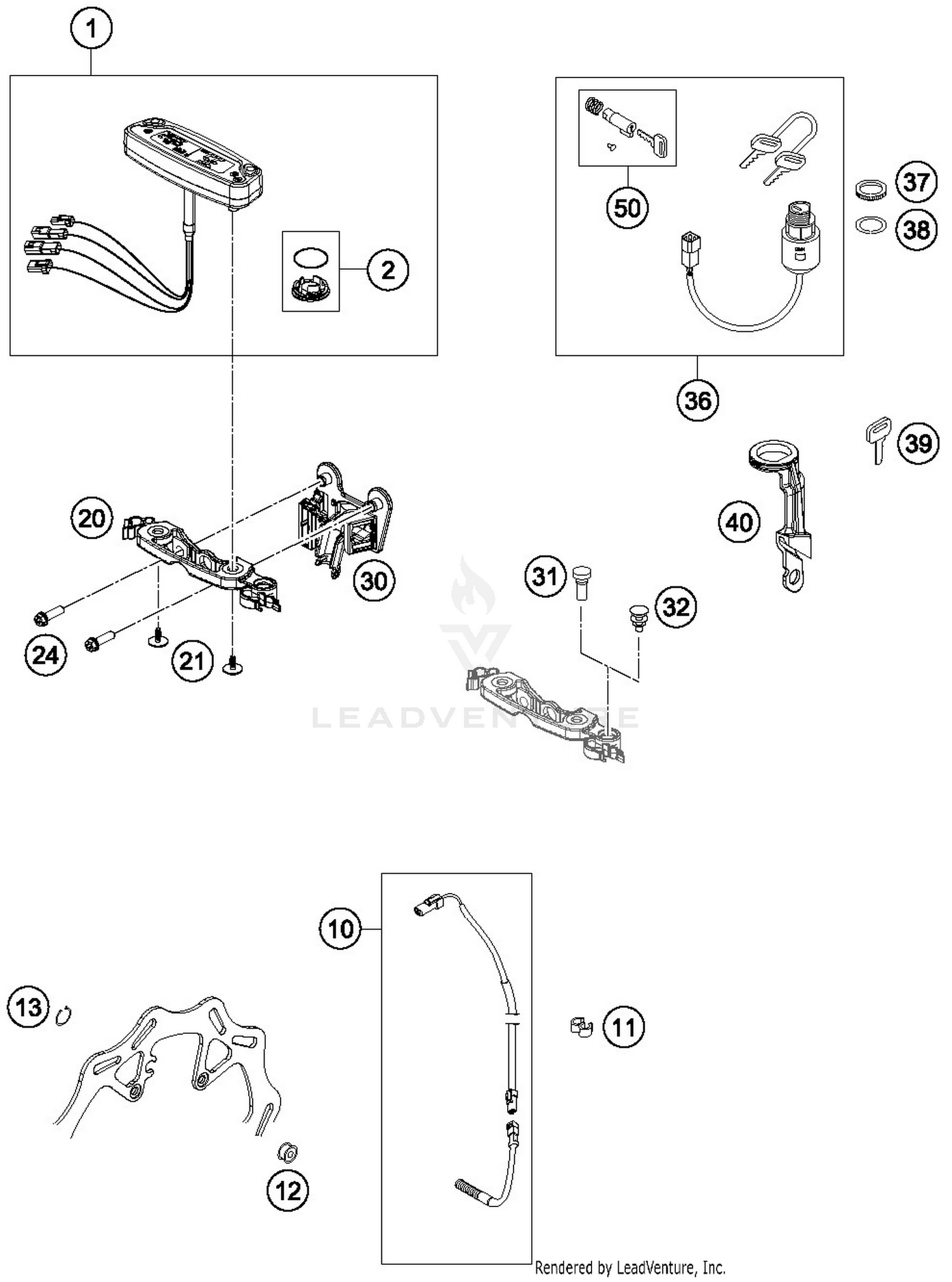 INSTRUMENTS / LOCK SYSTEM