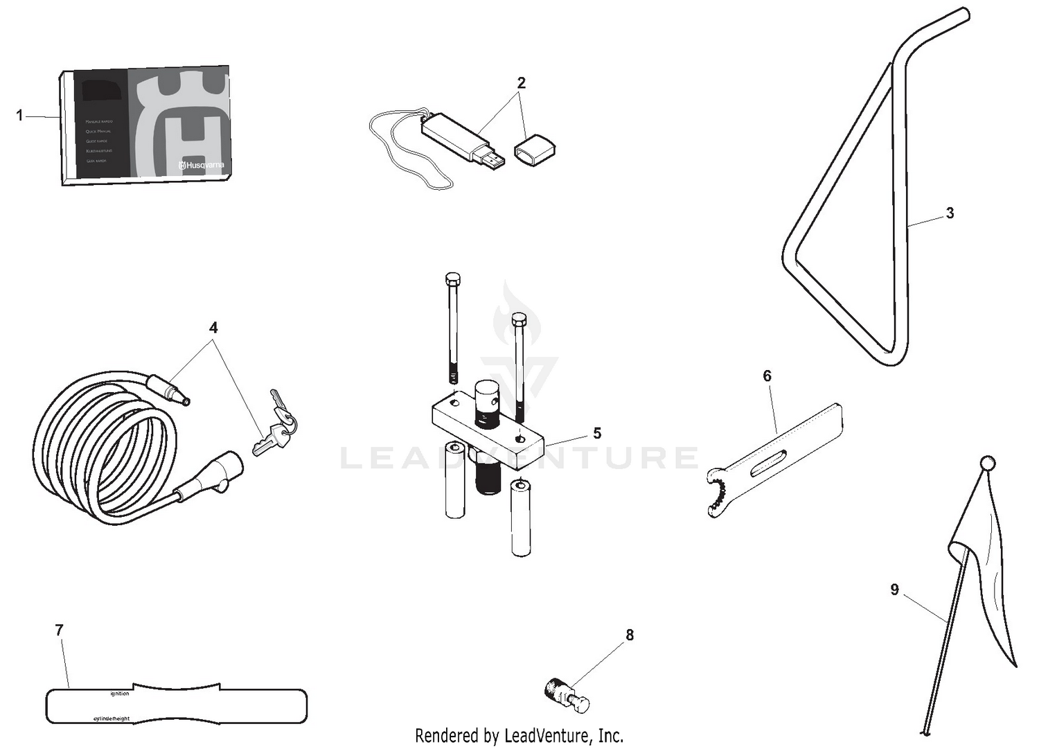 Service tools, manuals and catalogs