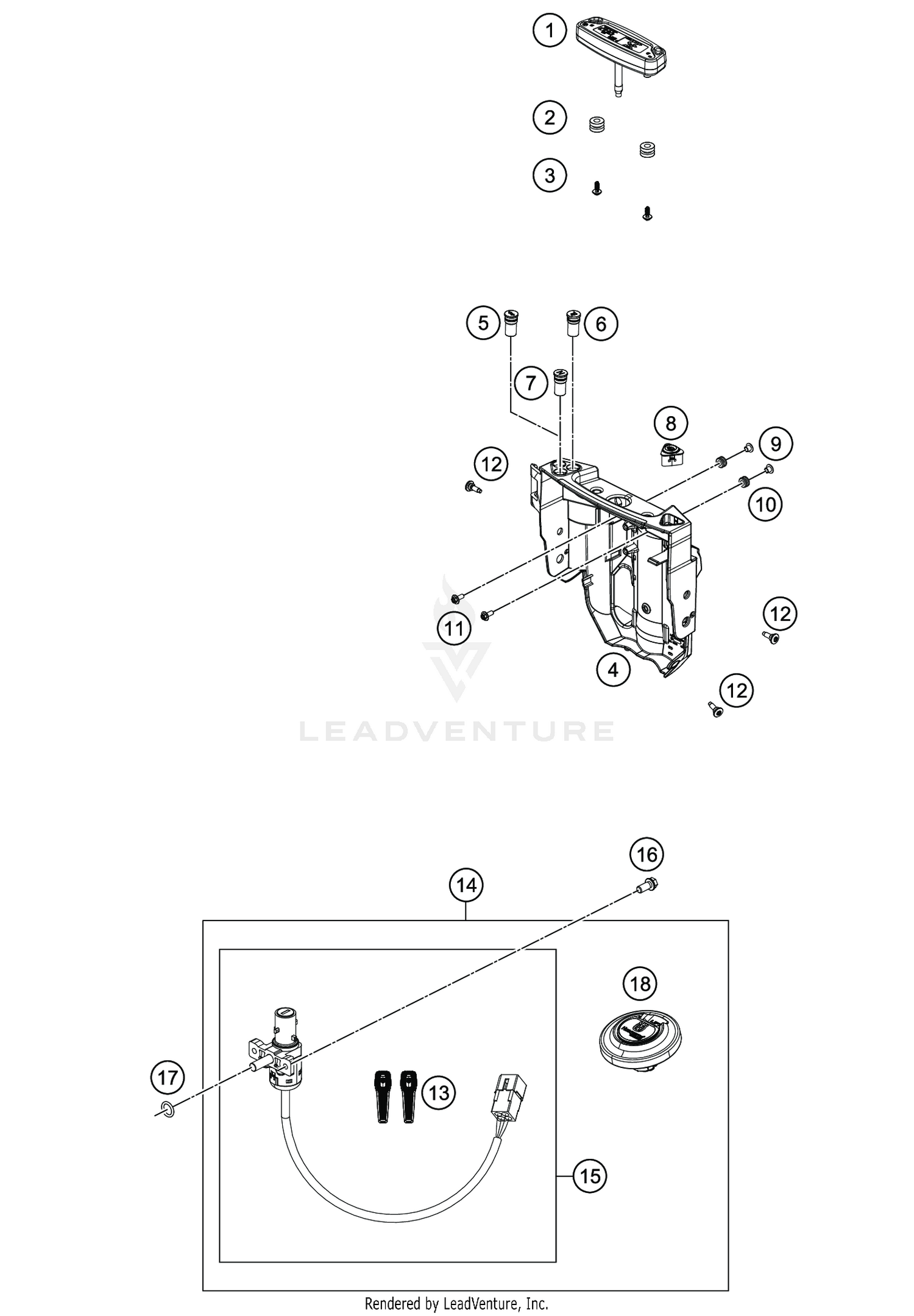 INSTRUMENTS / LOCK SYSTEM