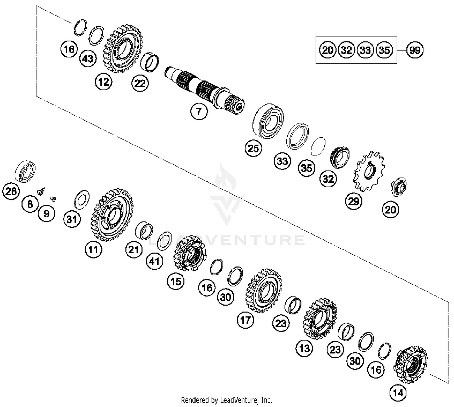 Transmission II - Countershaft