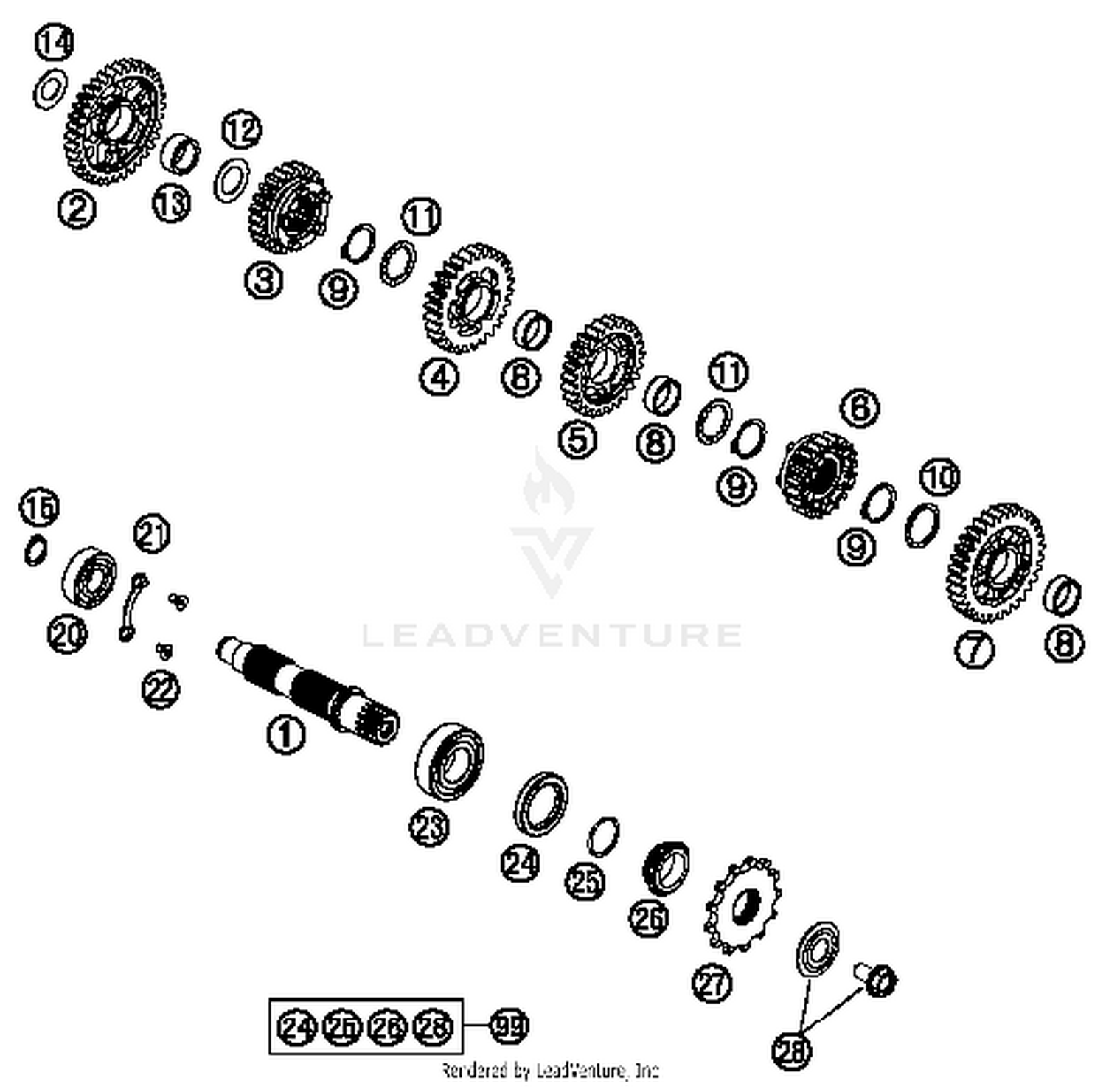 Transmission II - Countershaft