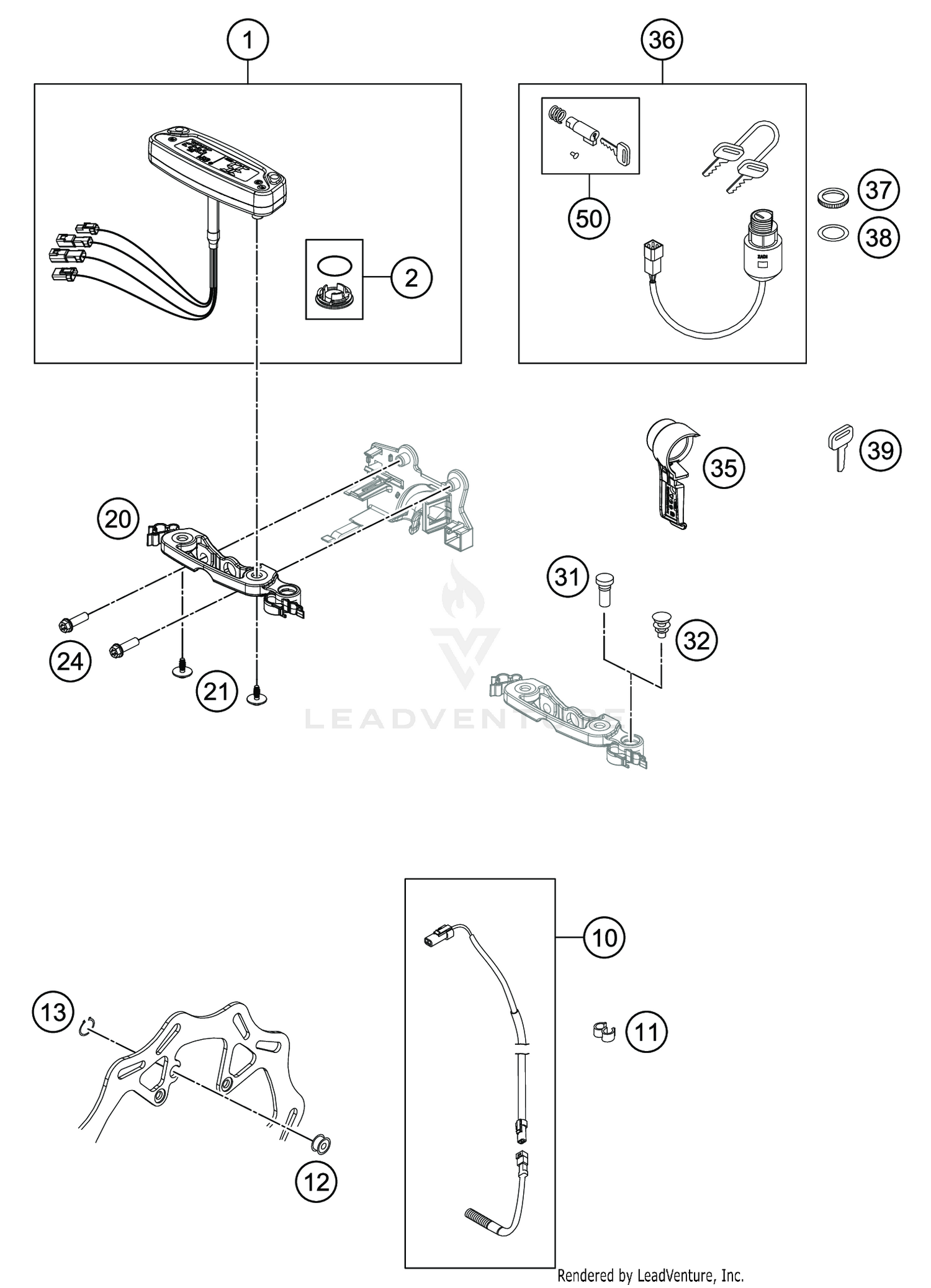 INSTRUMENTS / LOCK SYSTEM