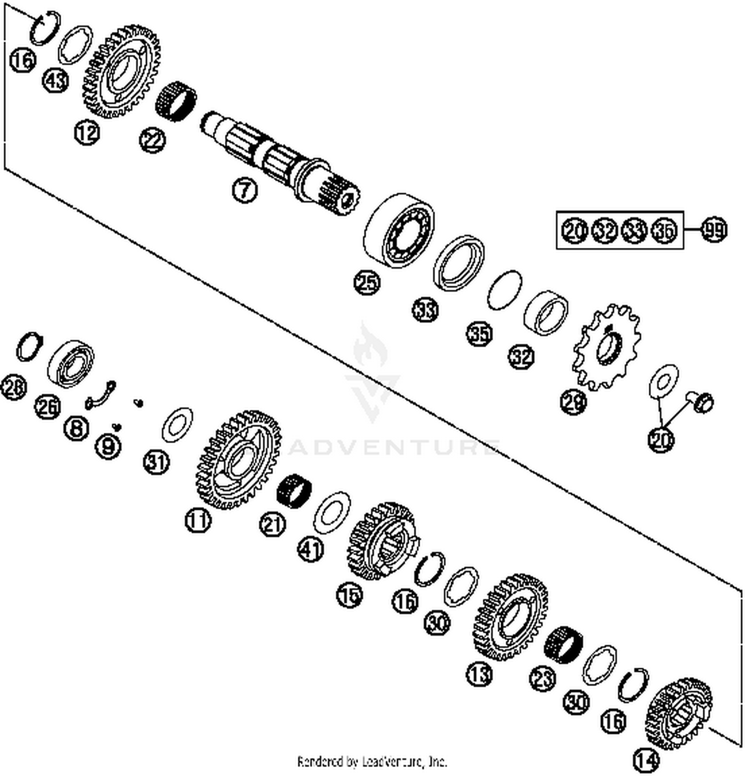 Transmission II - Countershaft