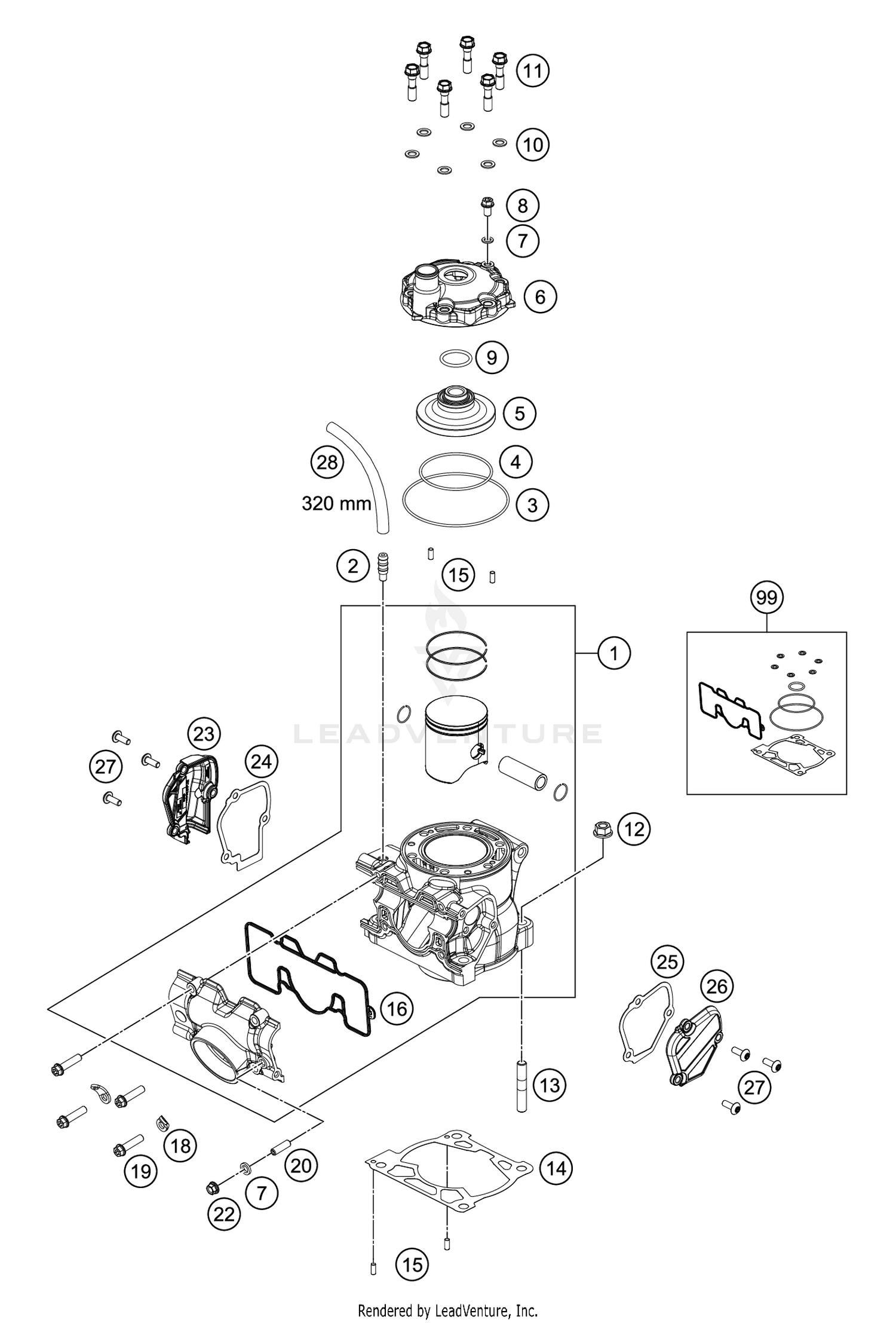 CYLINDER, CYLINDER HEAD
