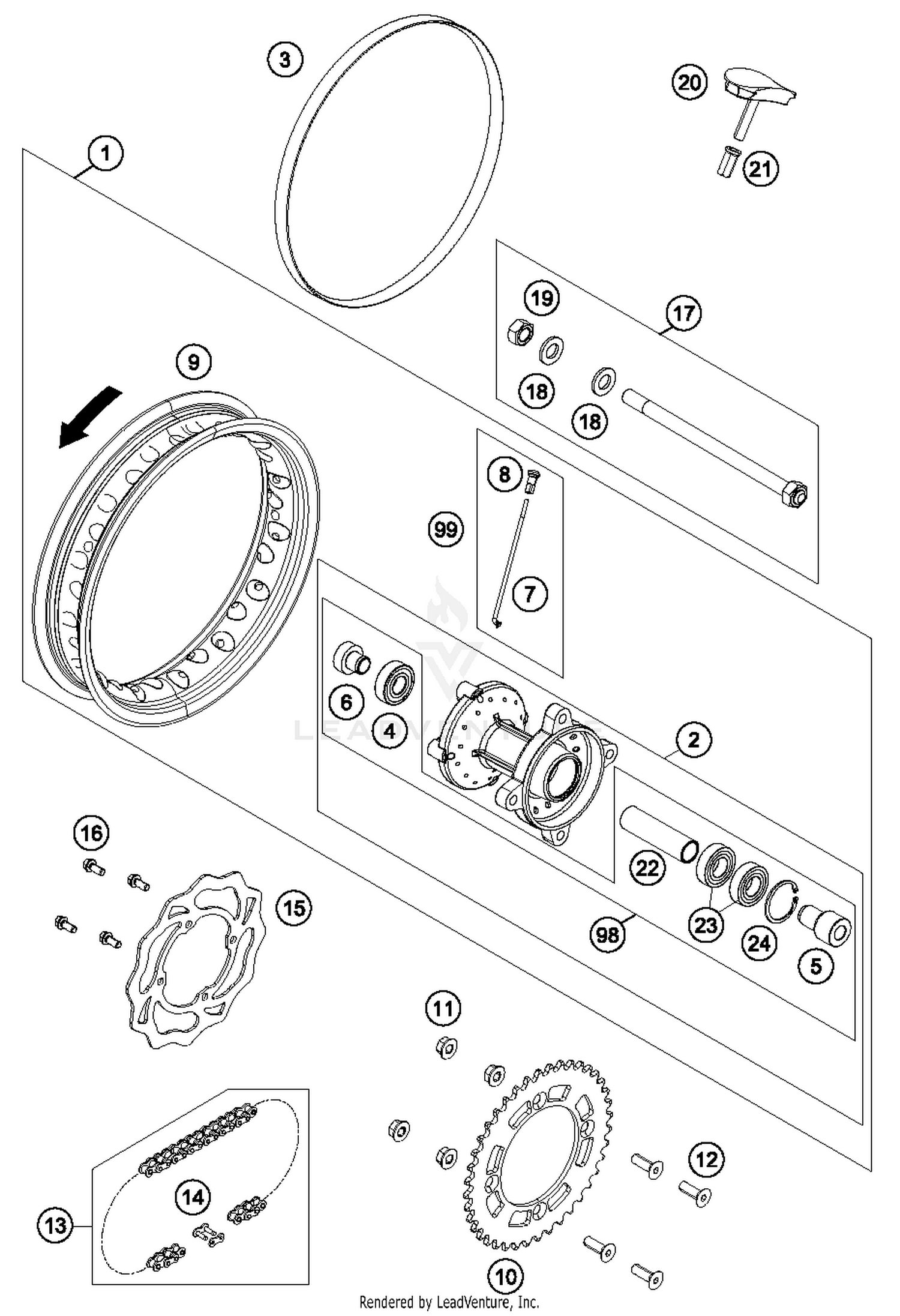 Rear Wheel