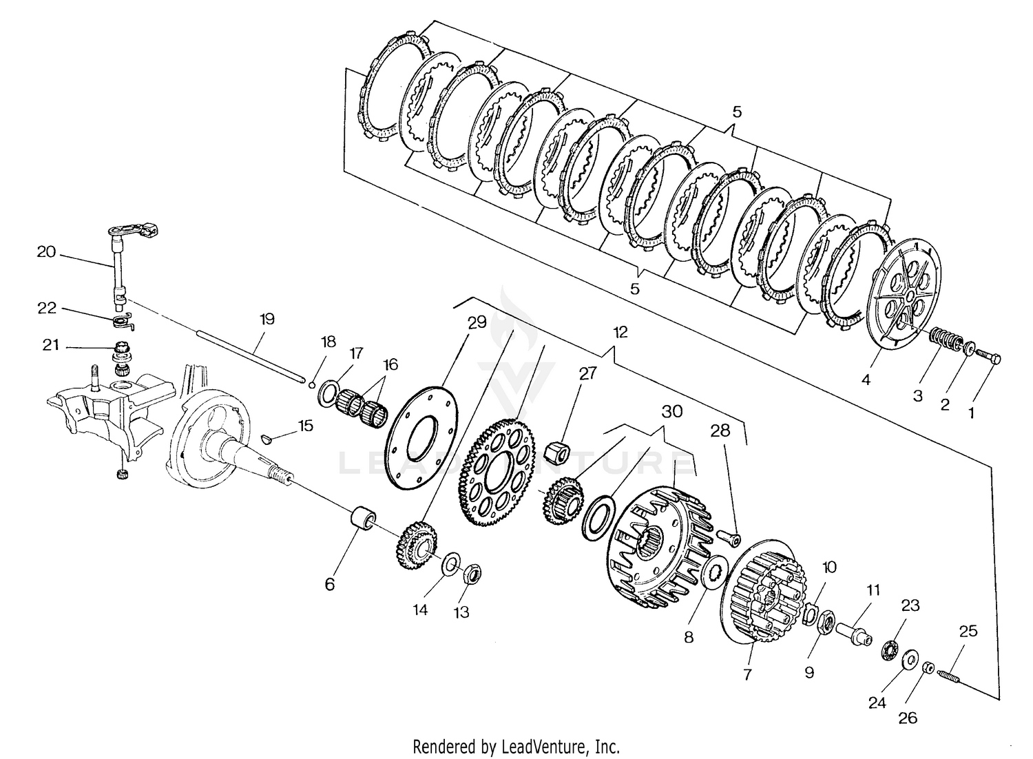 Clutch, Primary Drive