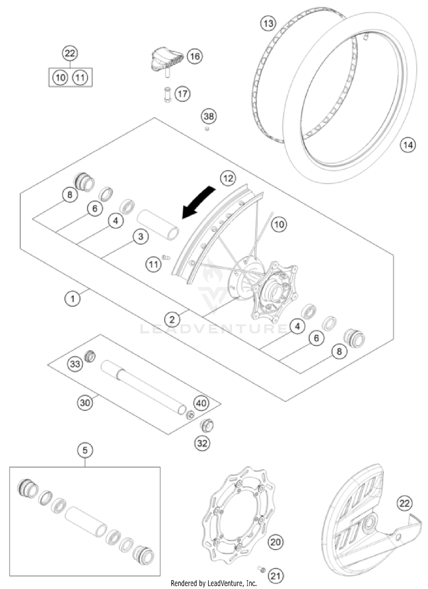FRONT WHEEL