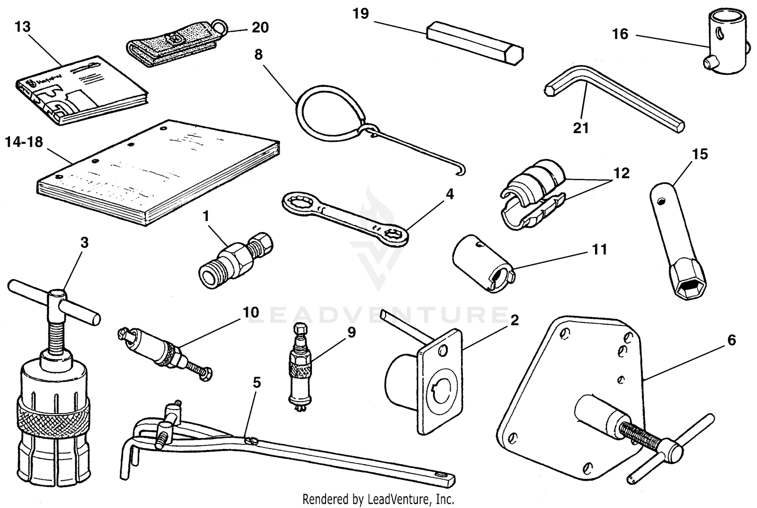 Service Tools, Manuals and Catalogs