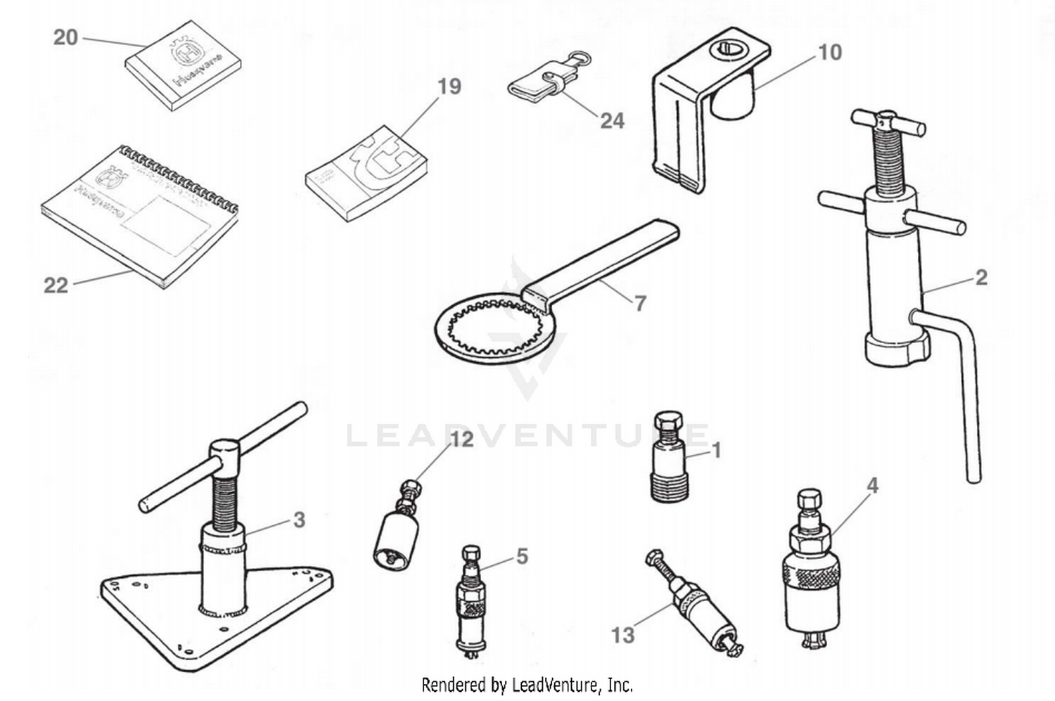 Service Tools, Manuals And Catalogs