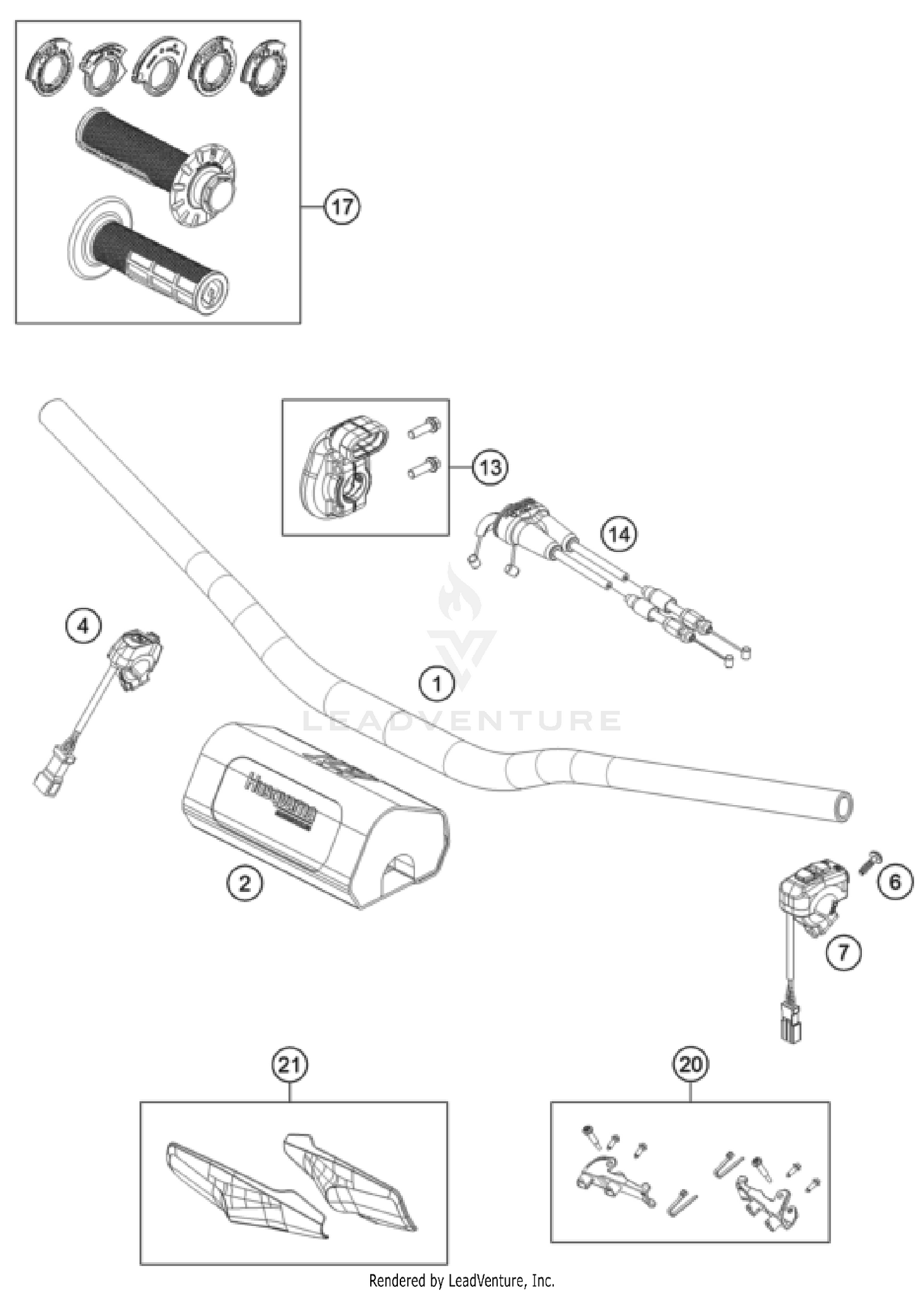 HANDLEBAR, CONTROLS
