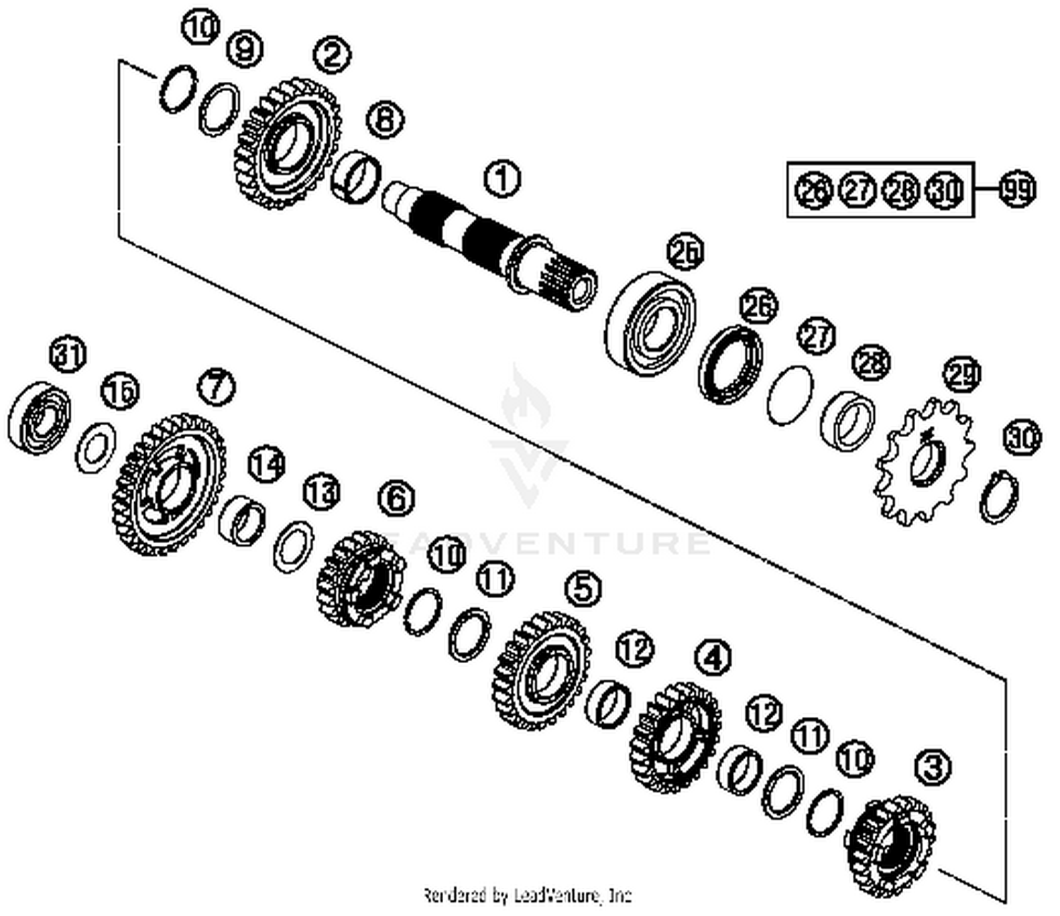 Transmission II - Countershaft