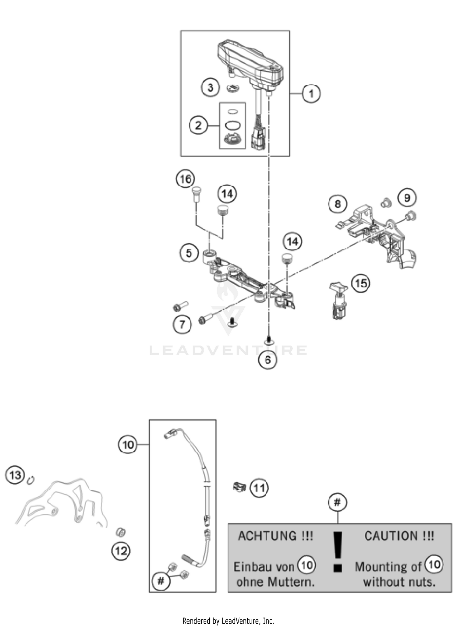 INSTRUMENTS / LOCK SYSTEM