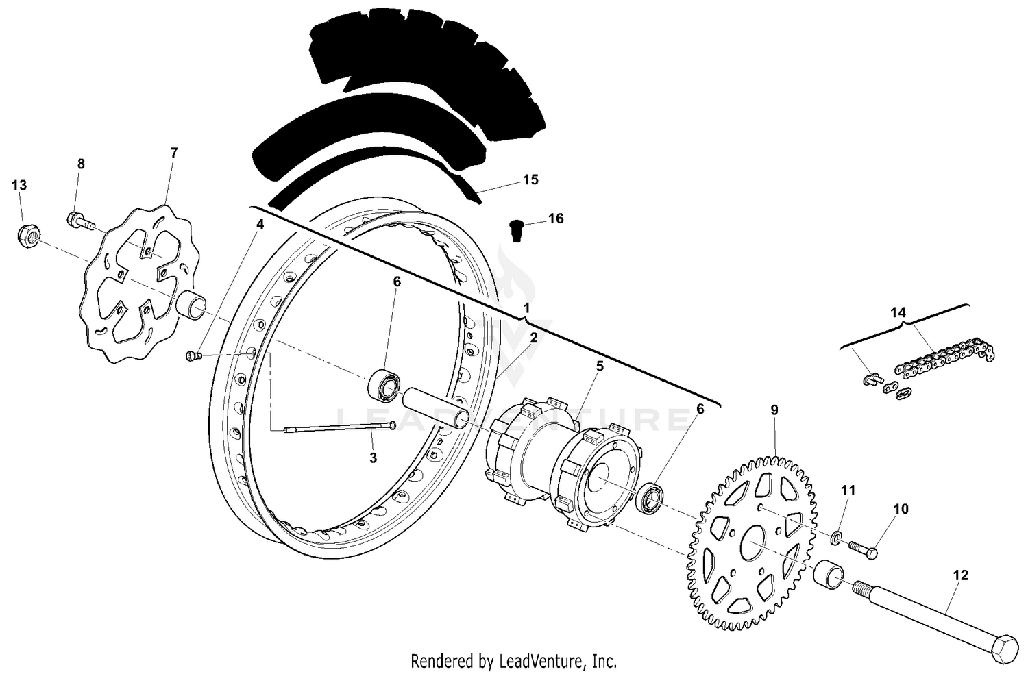 Rear Wheel
