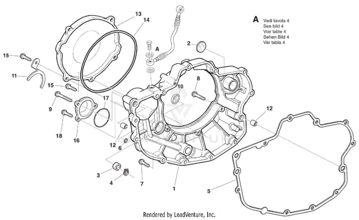 R.H. Half Crankcase Covers