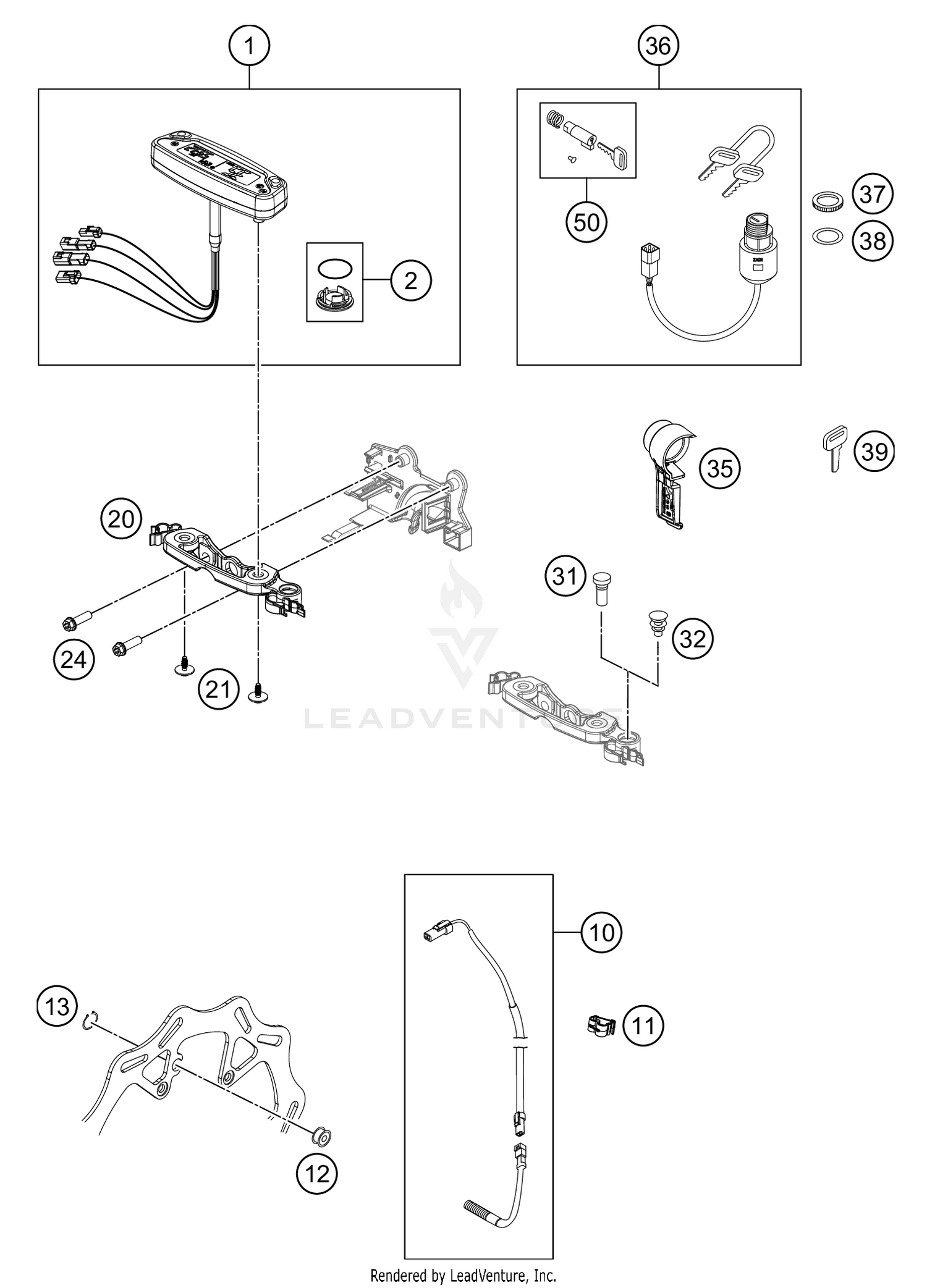 INSTRUMENTS / LOCK SYSTEM