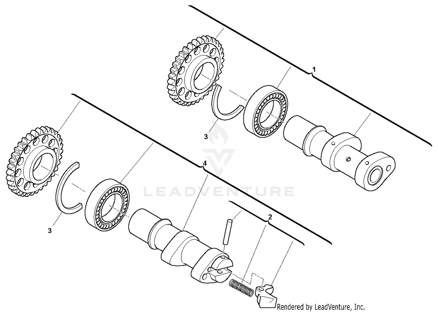 Intake-Exhaust Camshaft