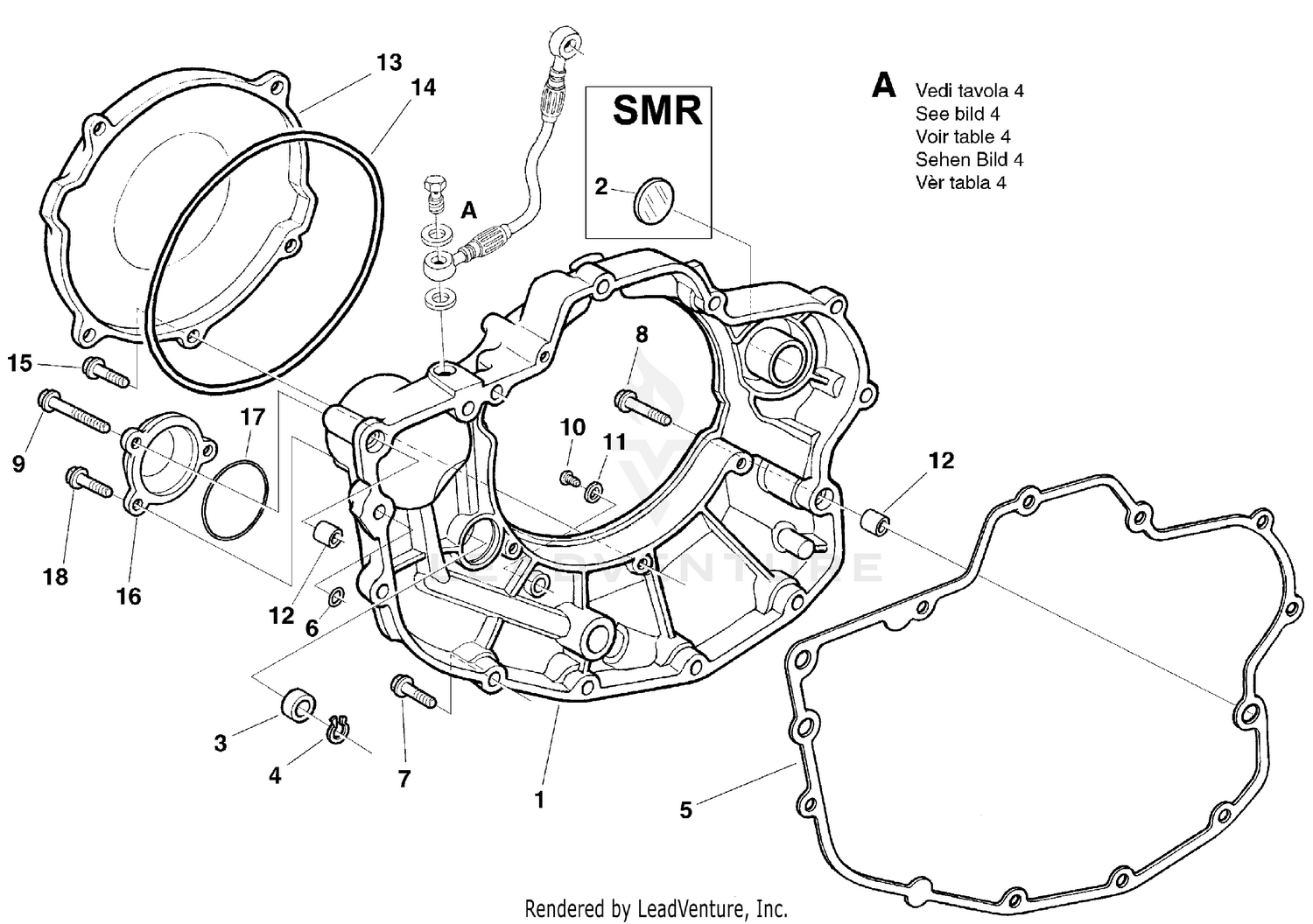 R.H. Half Crankcase Covers