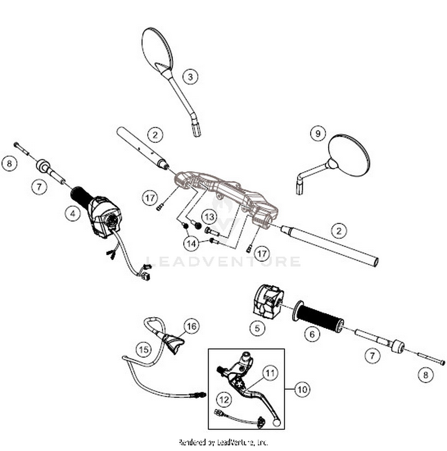 HANDLEBAR, CONTROLS