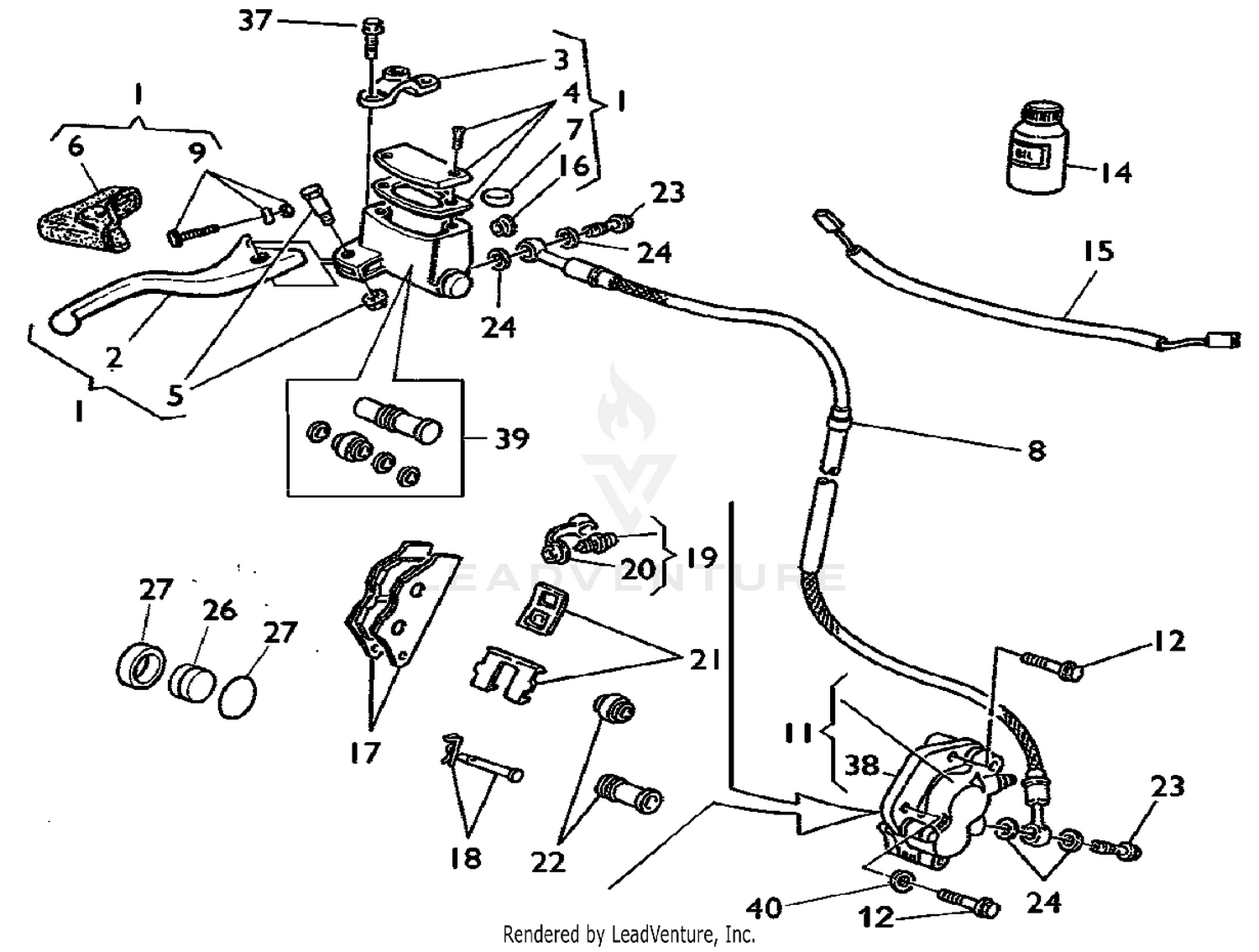 Front Hydraulic Brake