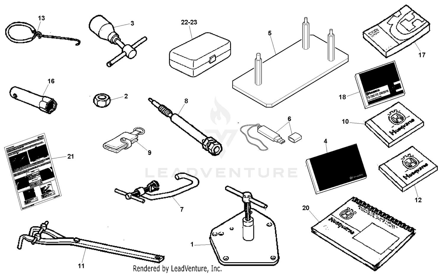 Service Tools, Manuals And Catalogs