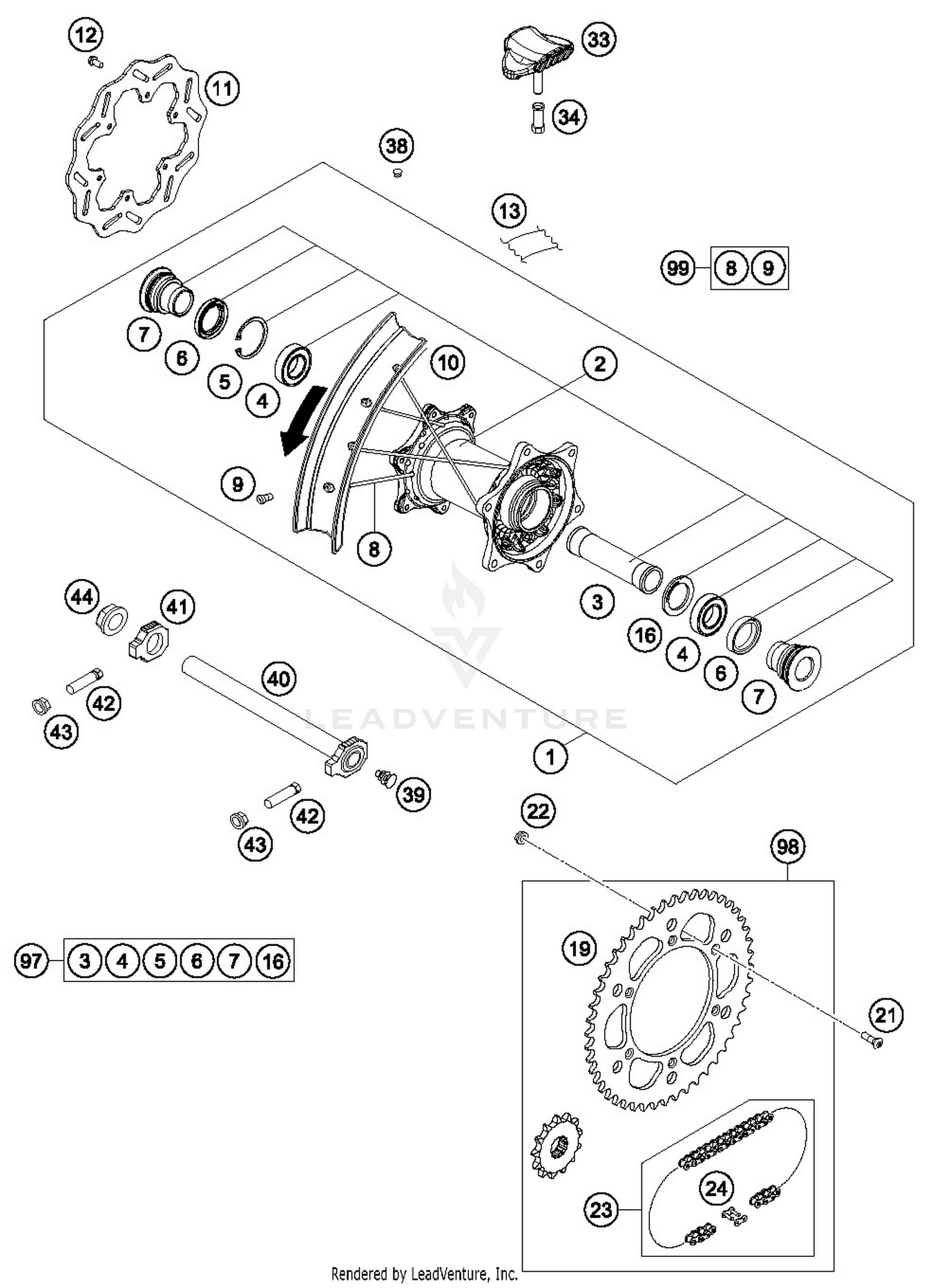 REAR WHEEL