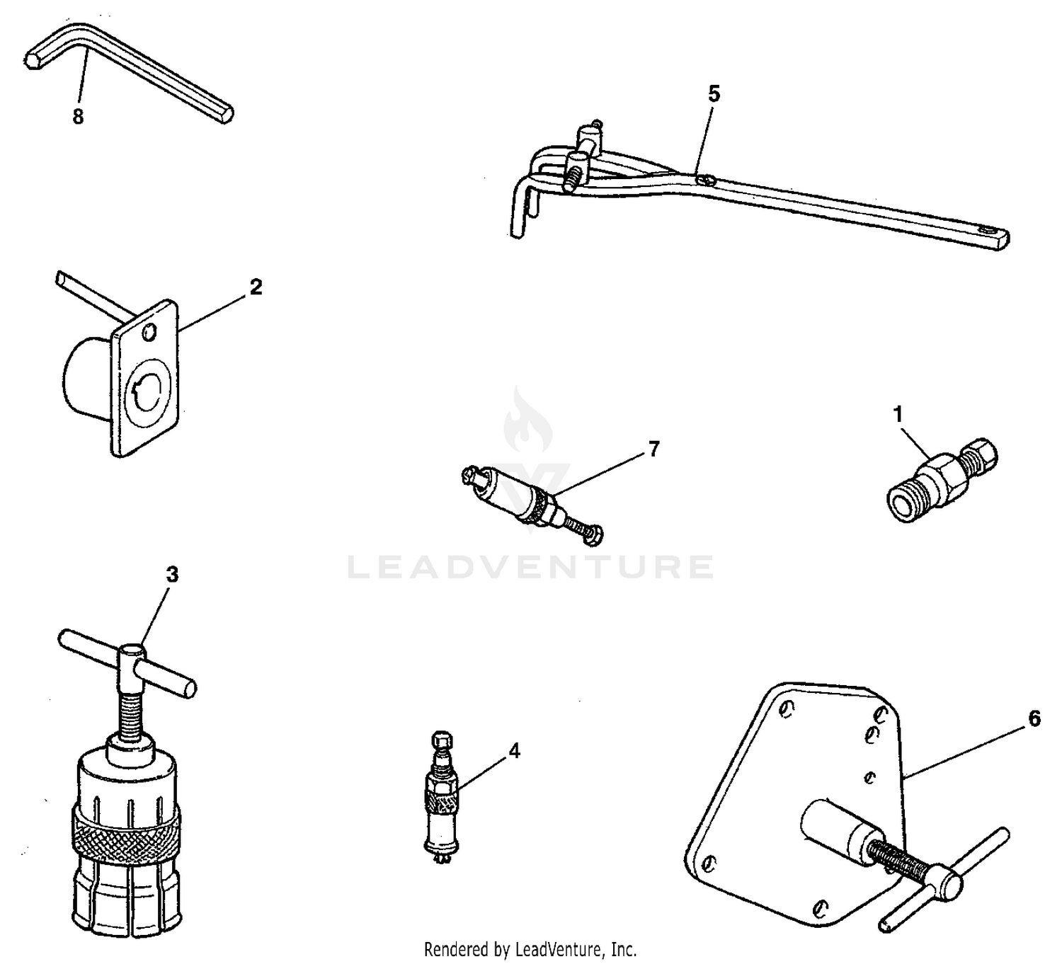 Service Tools, Manuals And Catalogs