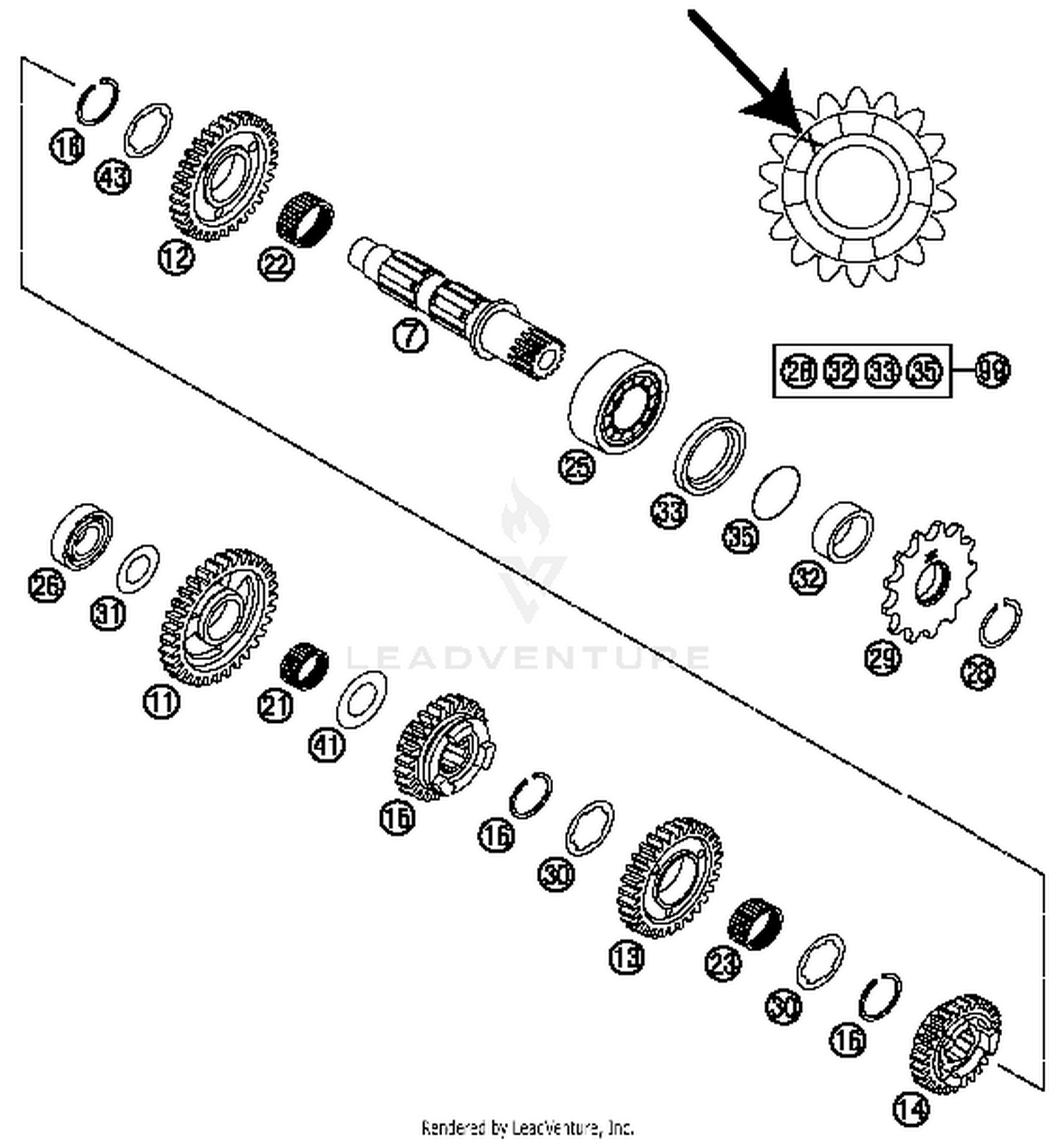 Transmission II - Countershaft